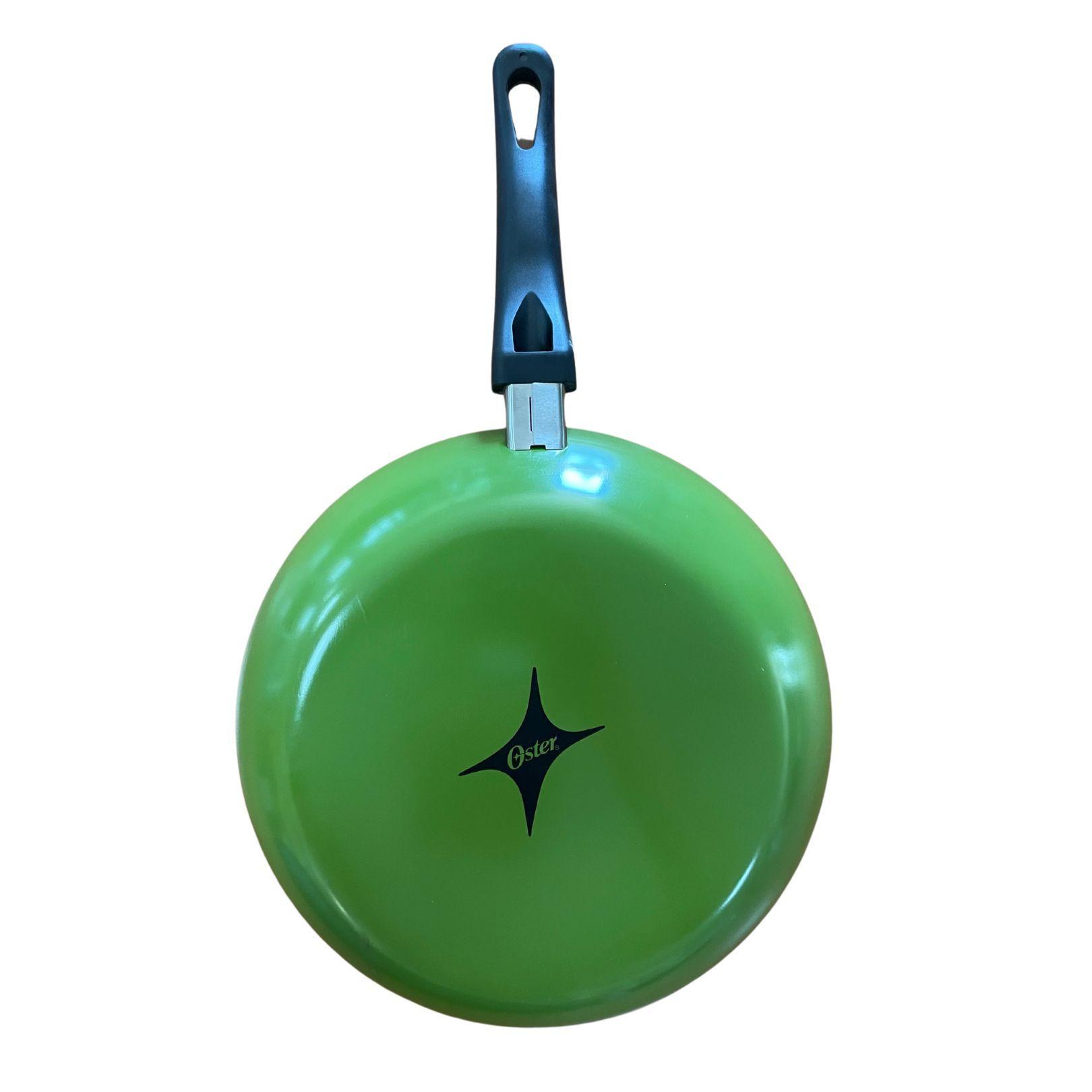 Sartén antiadherente 28 cm verde Oster-4