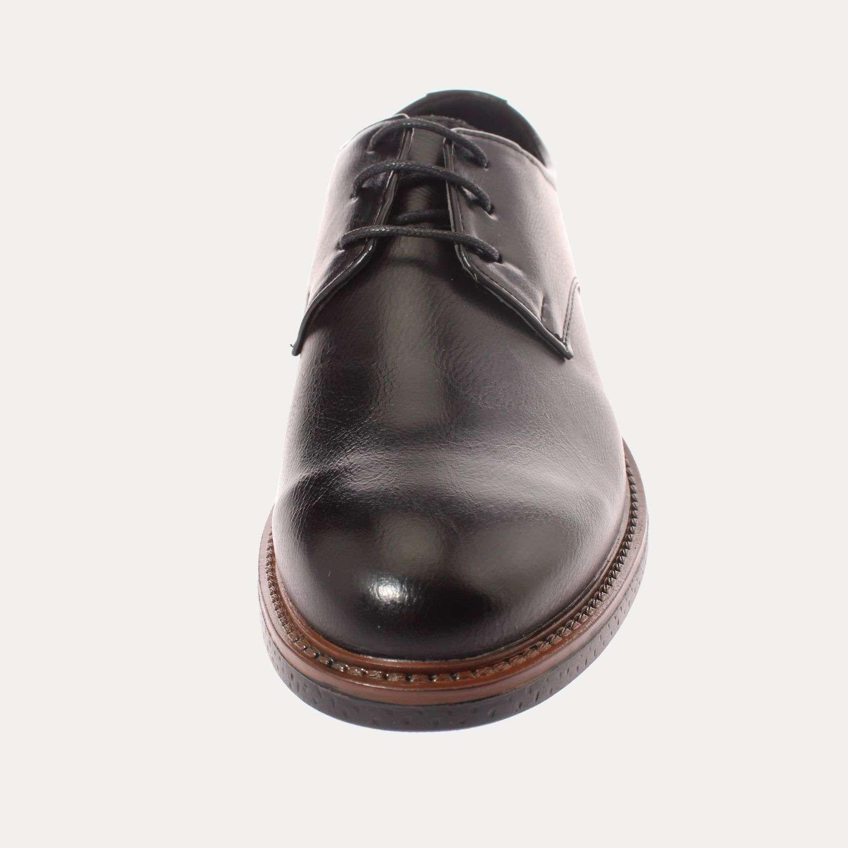 Zapato Negro Vía Franca Hombre Art: 8NPX267BLACK-2