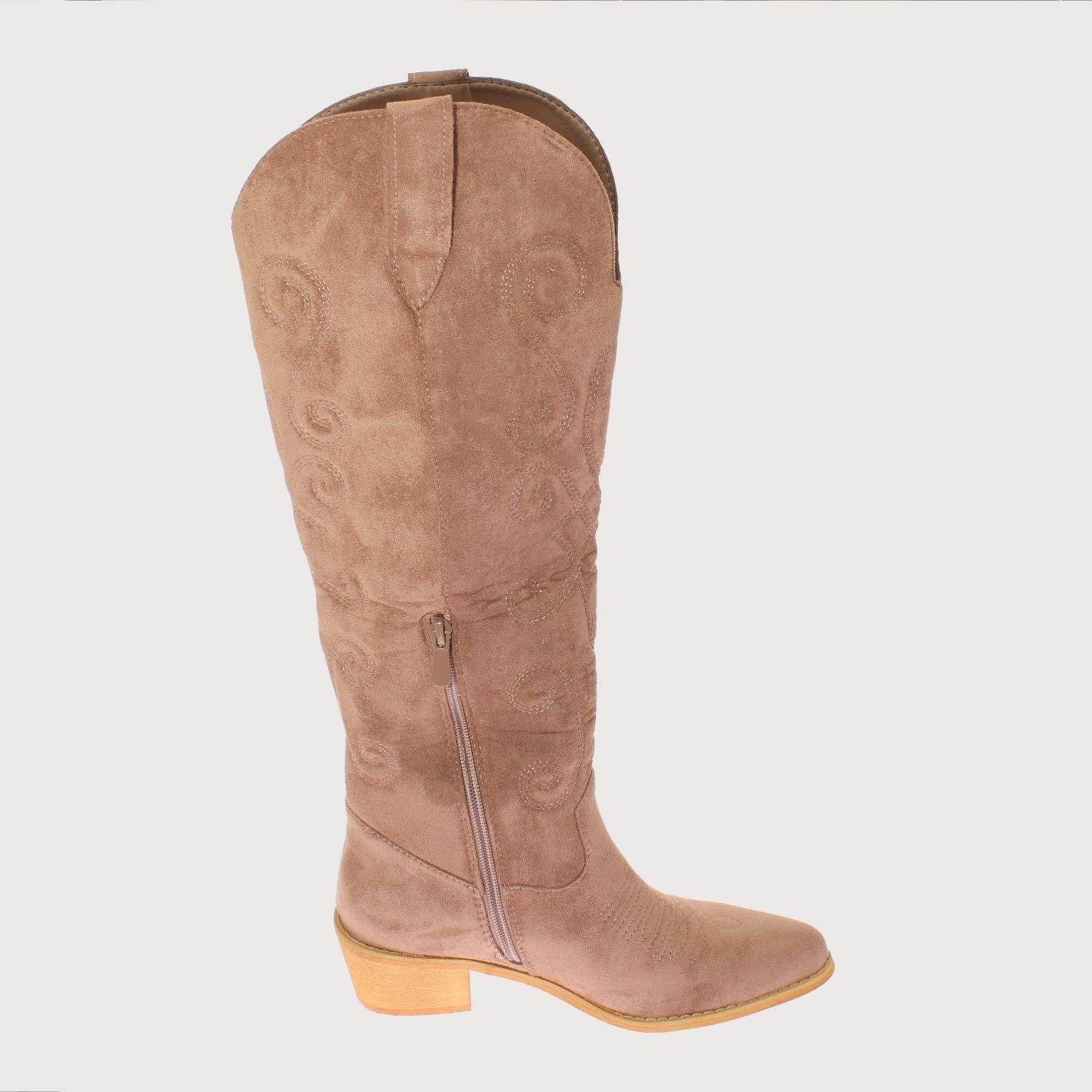 Bota Khaki Vía Franca Mujer Art: 5CC217KHAKI-2