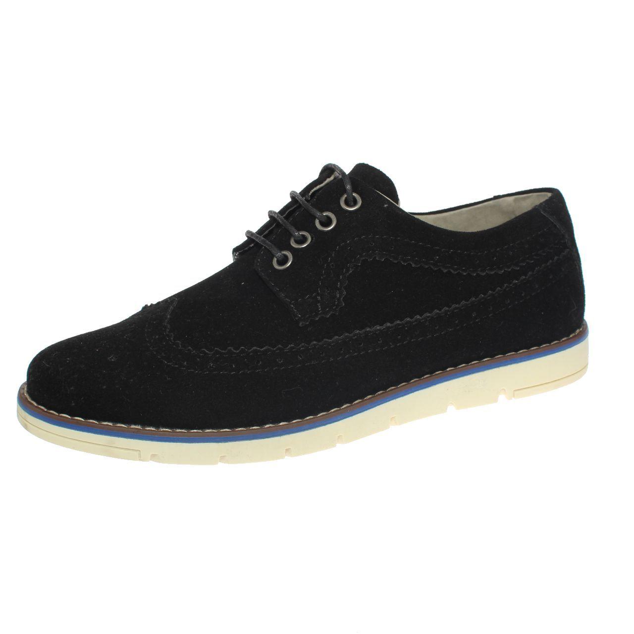 Zapato Negro Vía Franca Hombre-0