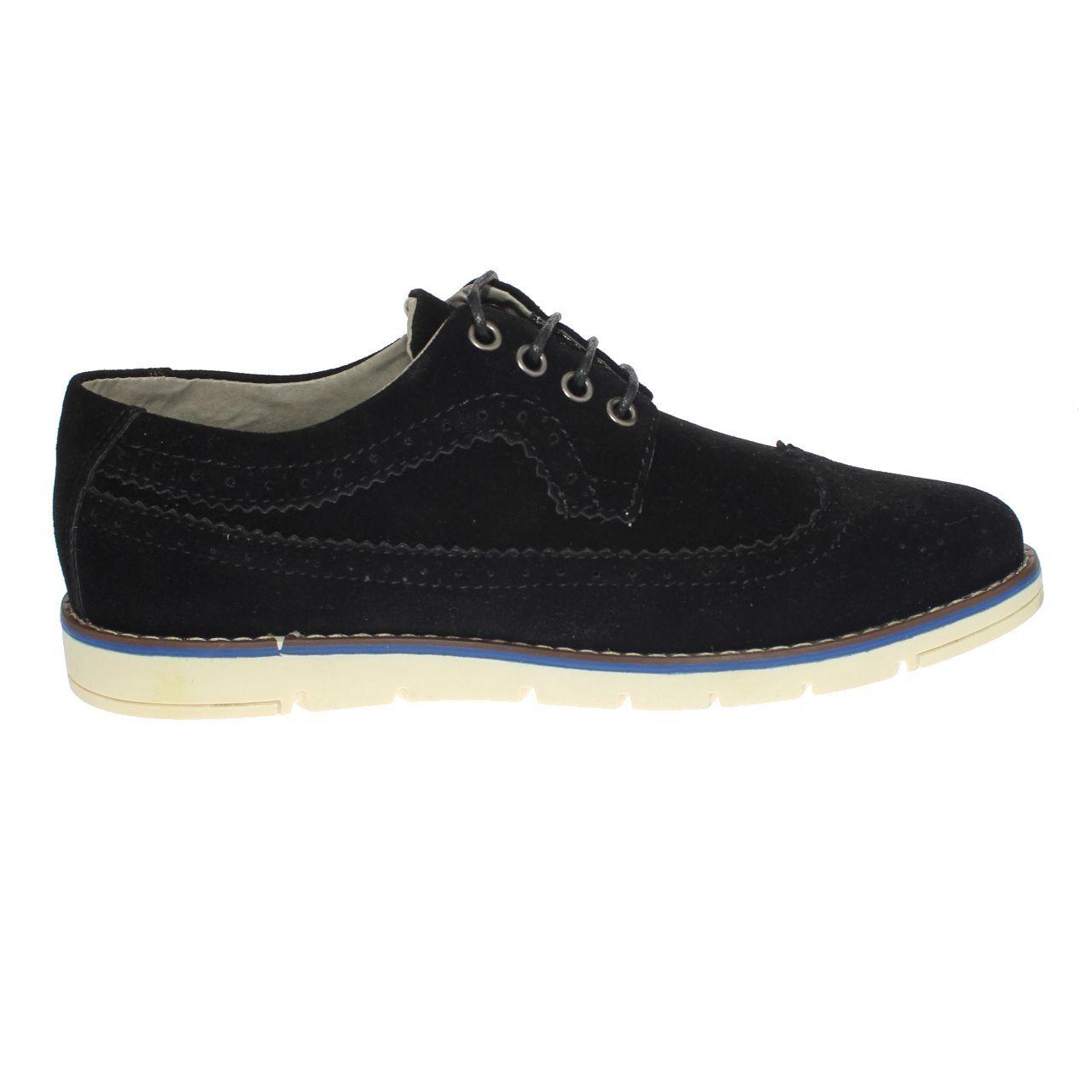 Zapato Negro Vía Franca Hombre-1