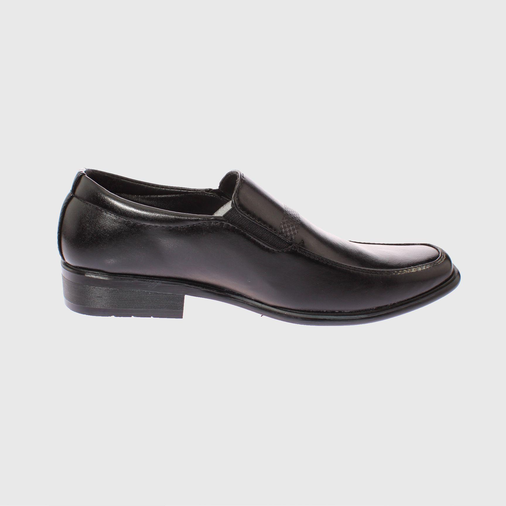 Zapato Negro Vía Franca Hombre-3