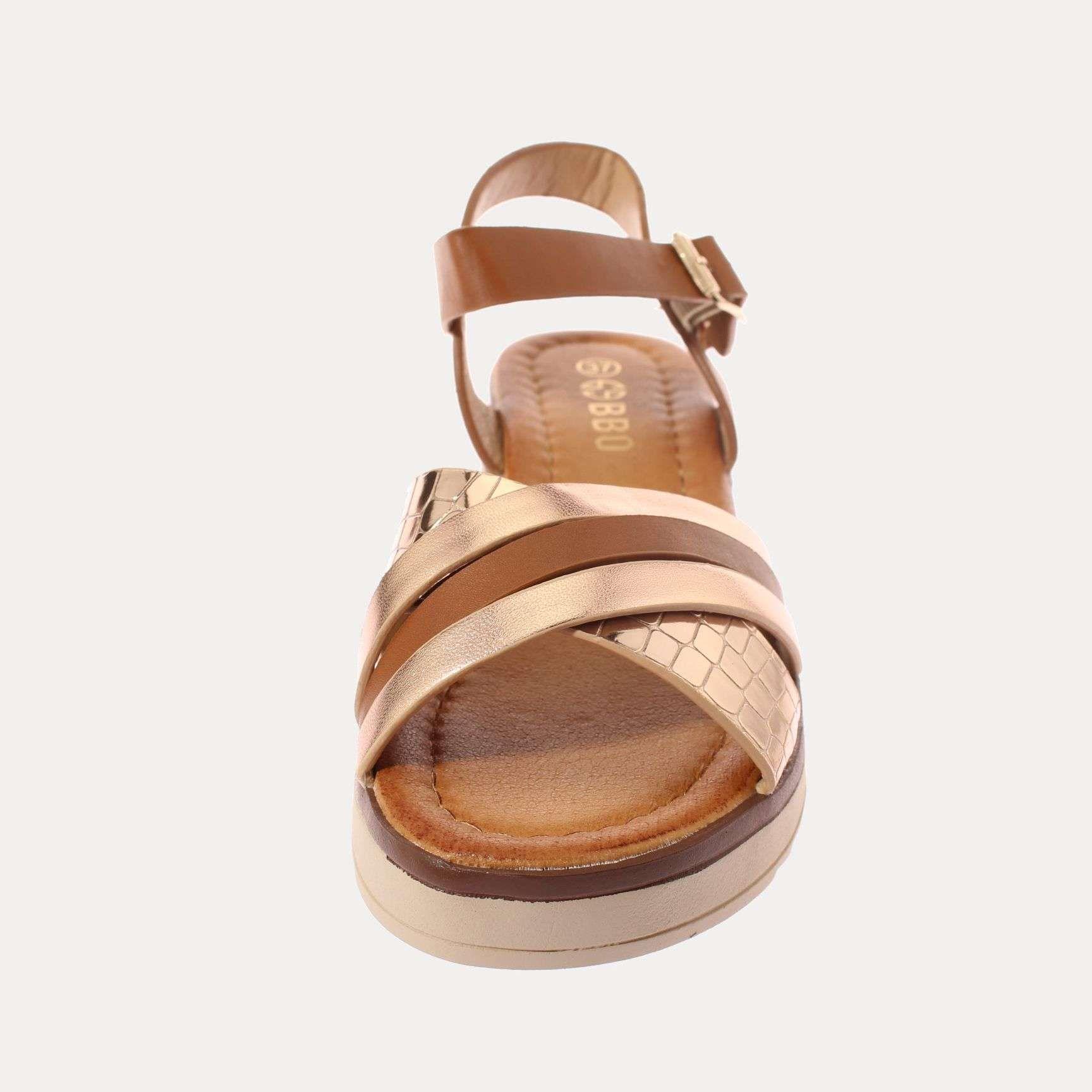 Sandalia Khaki Vía Franca Mujer Art: 51309B3226KHAKI-2