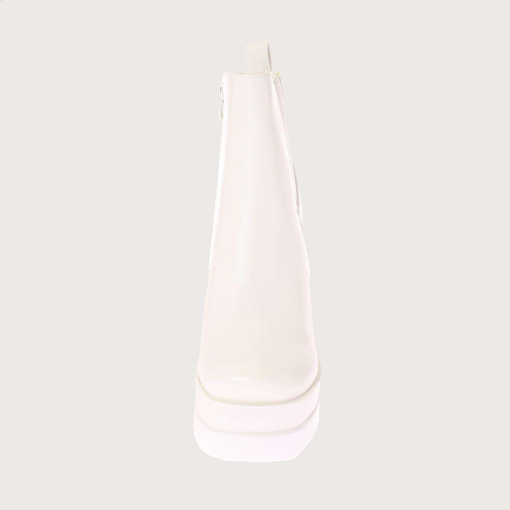 Botín Terraplen Blanco Vía Franca Mujer Art: 5XZN607BWHITE-2