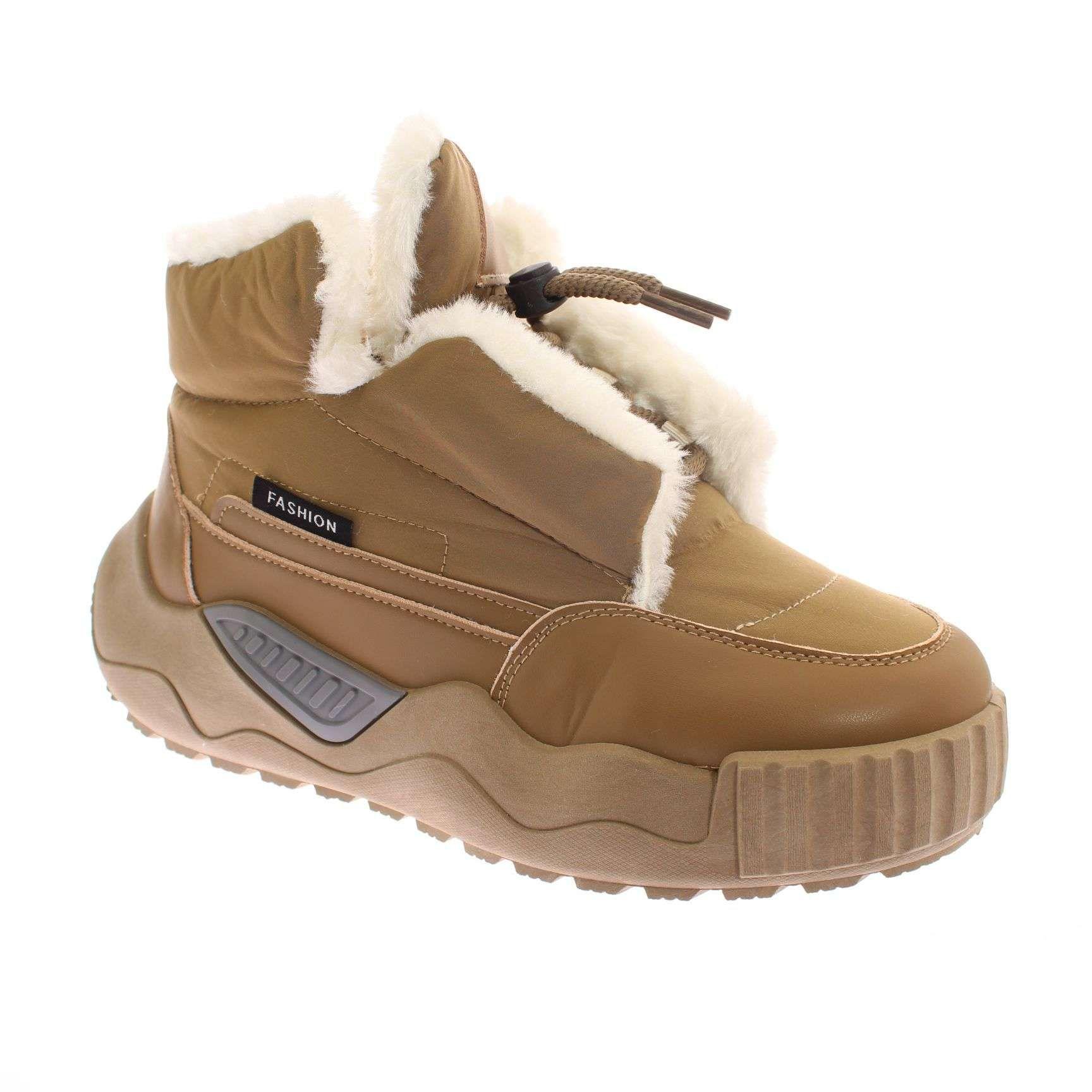 Botin Invernal Khaki Vía Franca Hombre Art: 8XDL156BKHAKI-0
