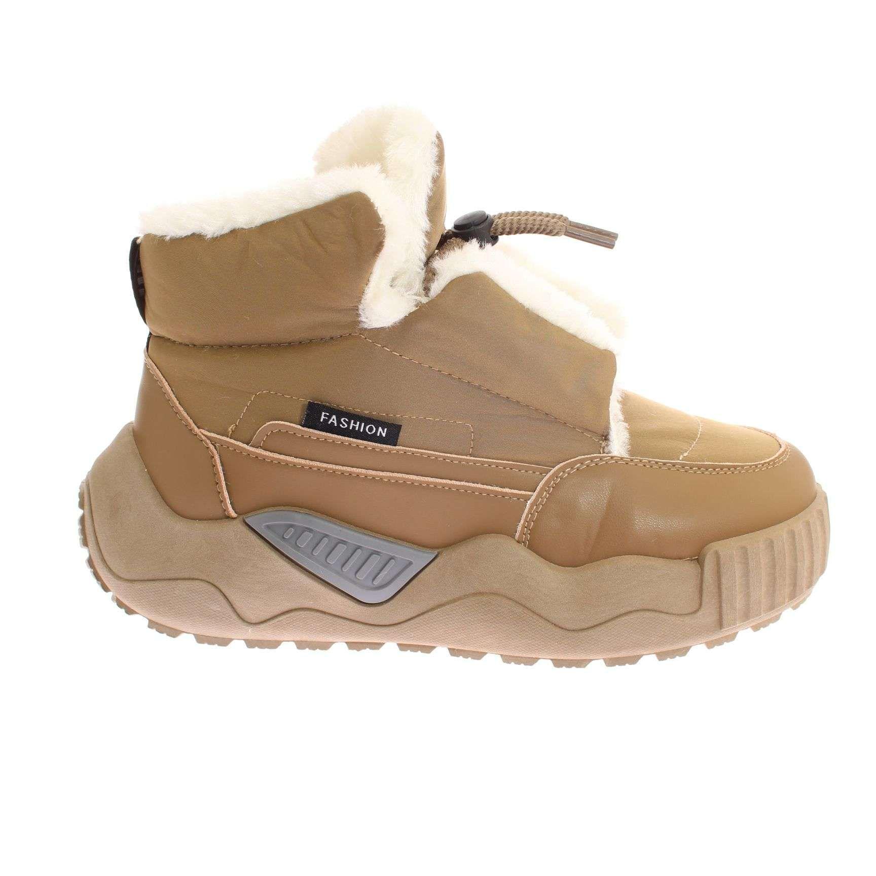 Botin Invernal Khaki Vía Franca Hombre Art: 8XDL156BKHAKI-1