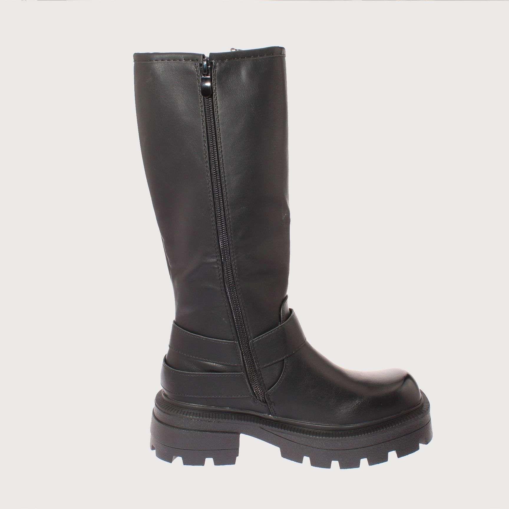 Bota Negro Vía Franca Mujer Art: 5XZN582ABLACK-3