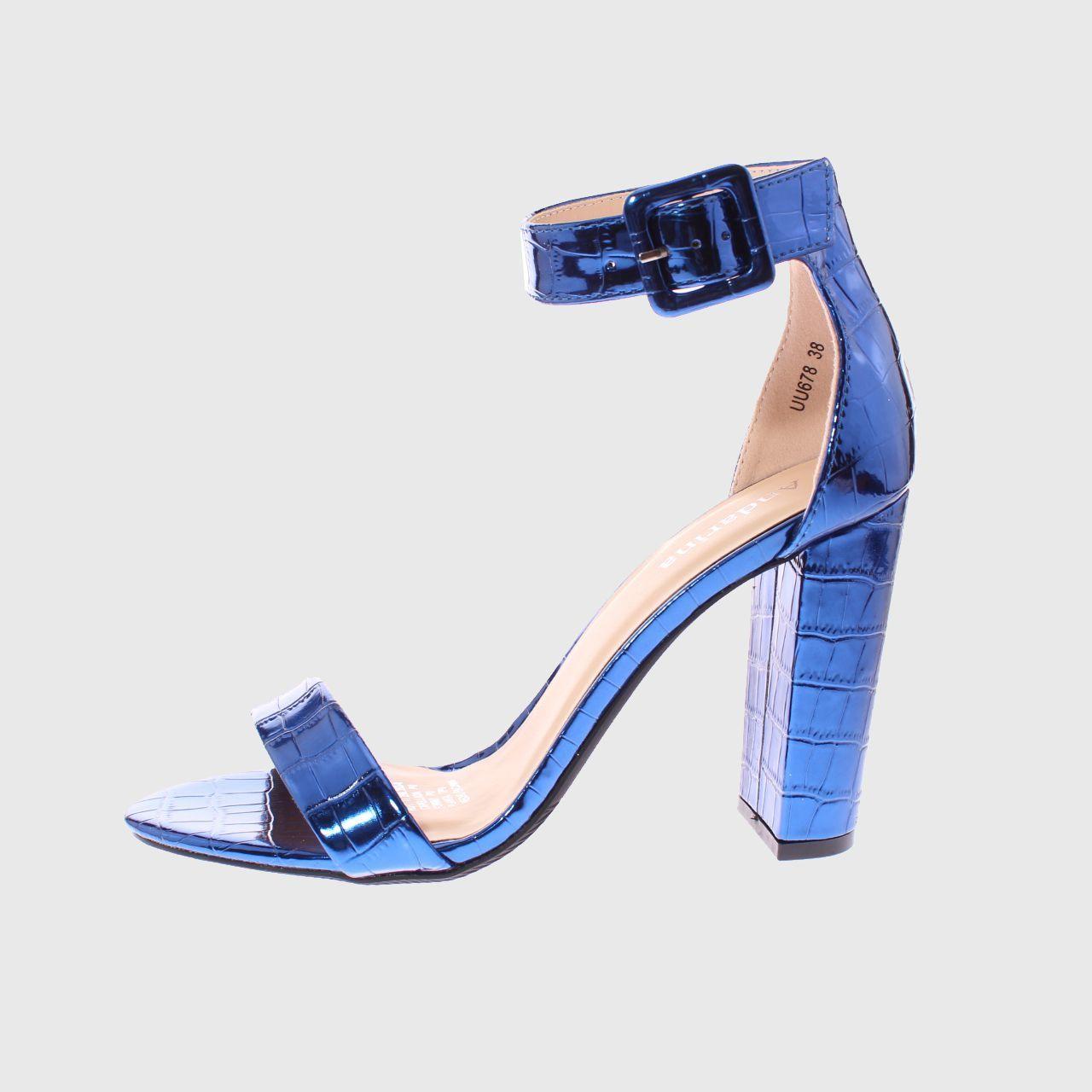Zapato Fiesta Azul Vía Franca Mujer-1