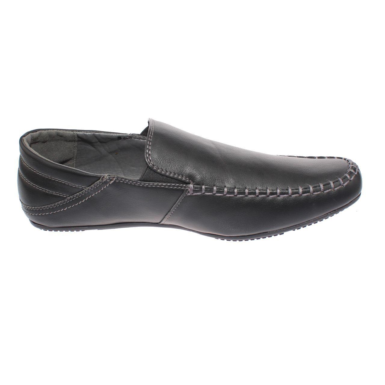 Mocasín Casual Negro Vía Franca Hombre-2