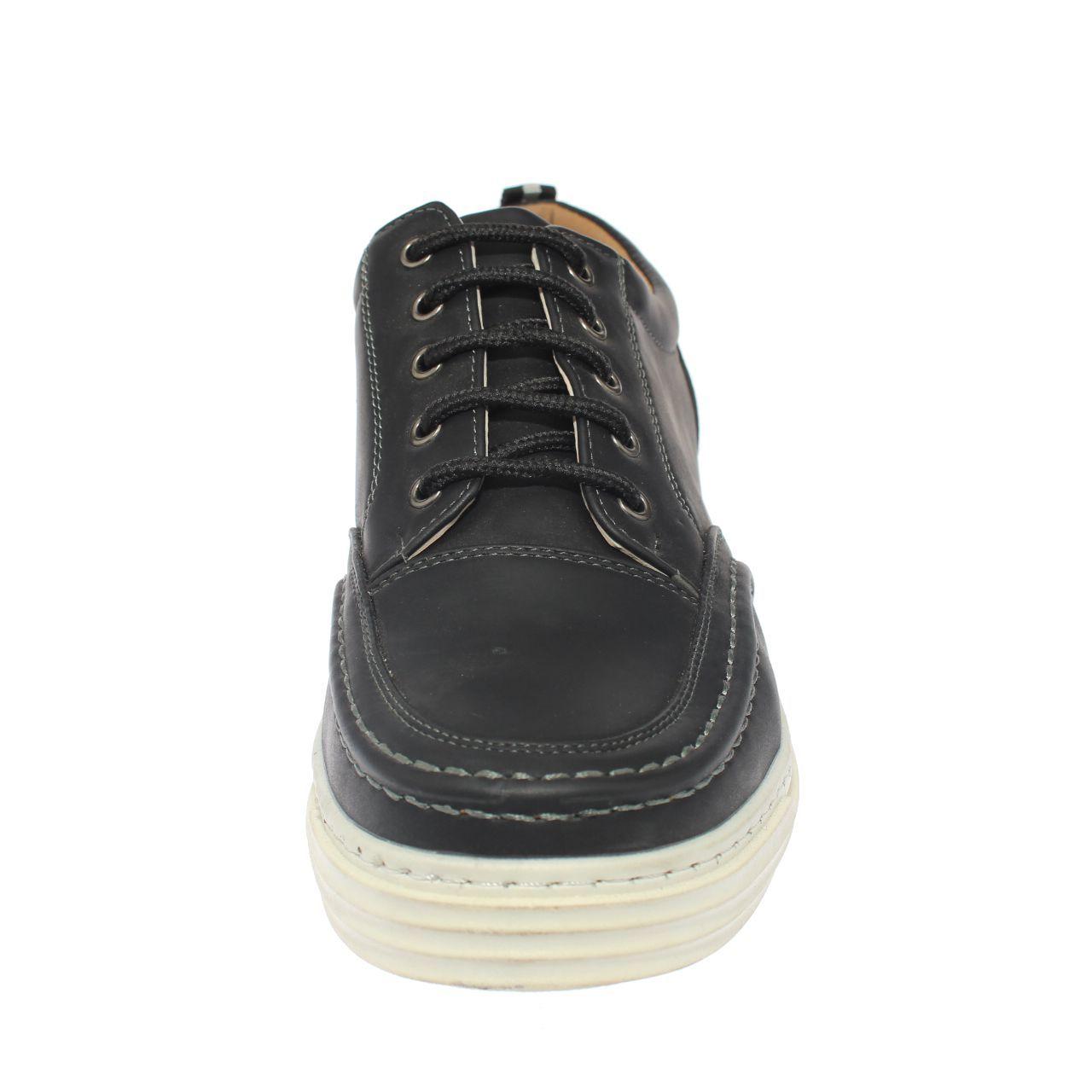 Zapato Negro Vía Franca Hombre-2