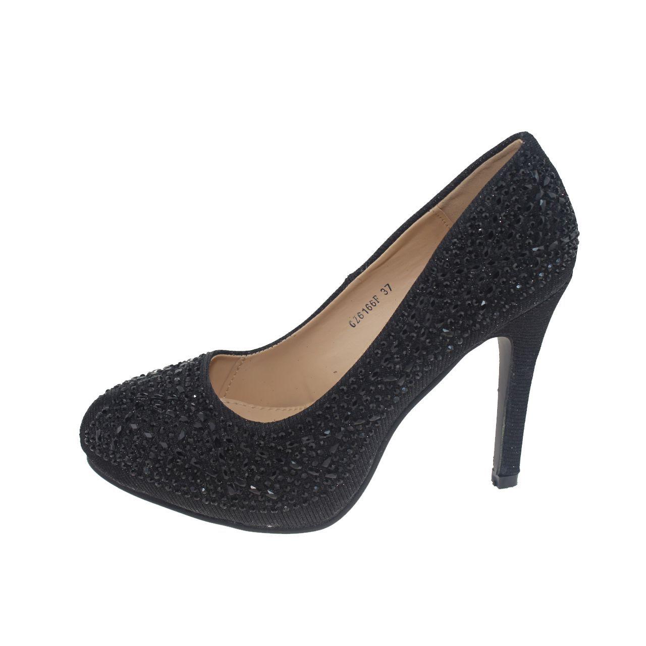 Zapato Negro Vía Franca Mujer-2