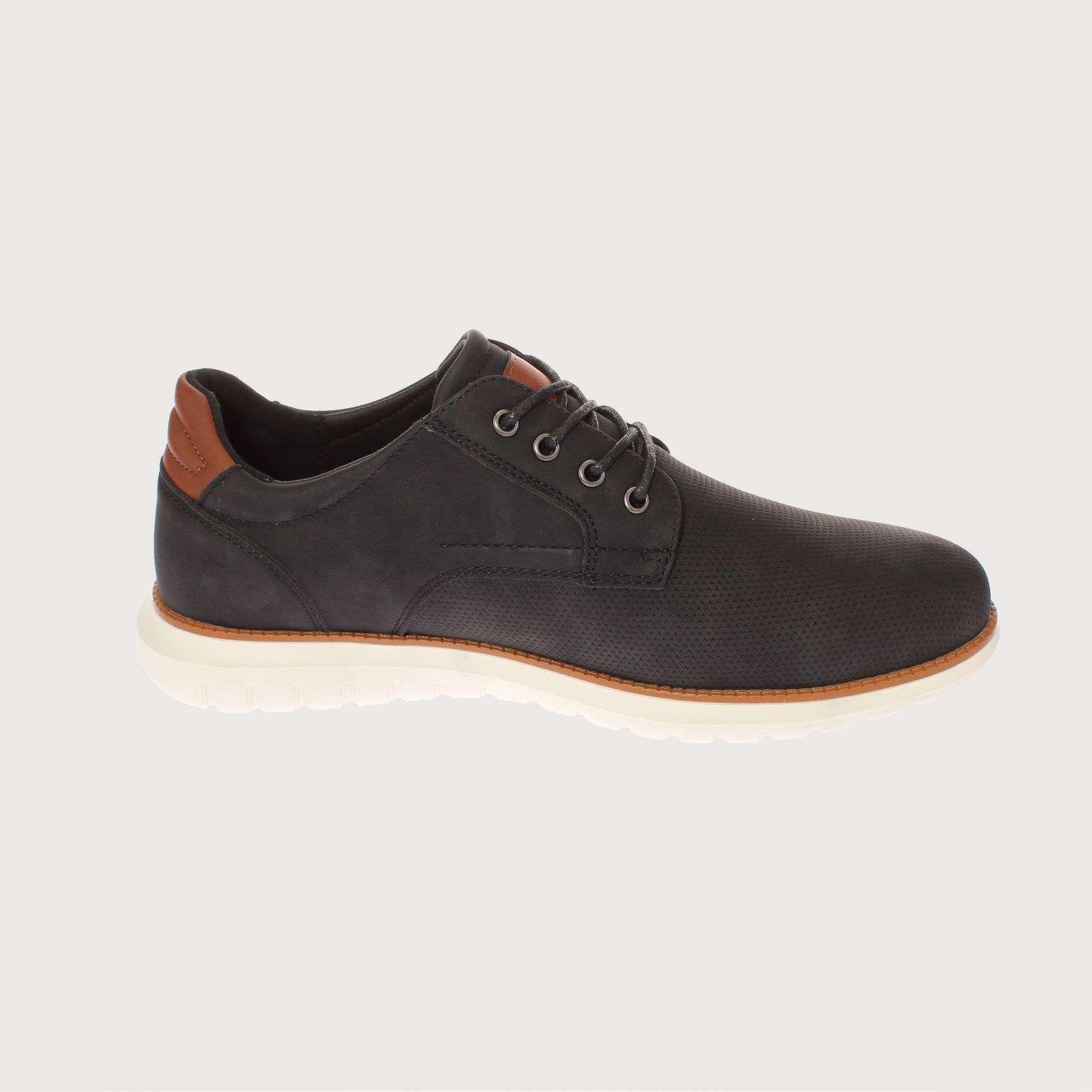Zapato Negro Vía Franca Hombre Art: 8PLX651ABLACK-3