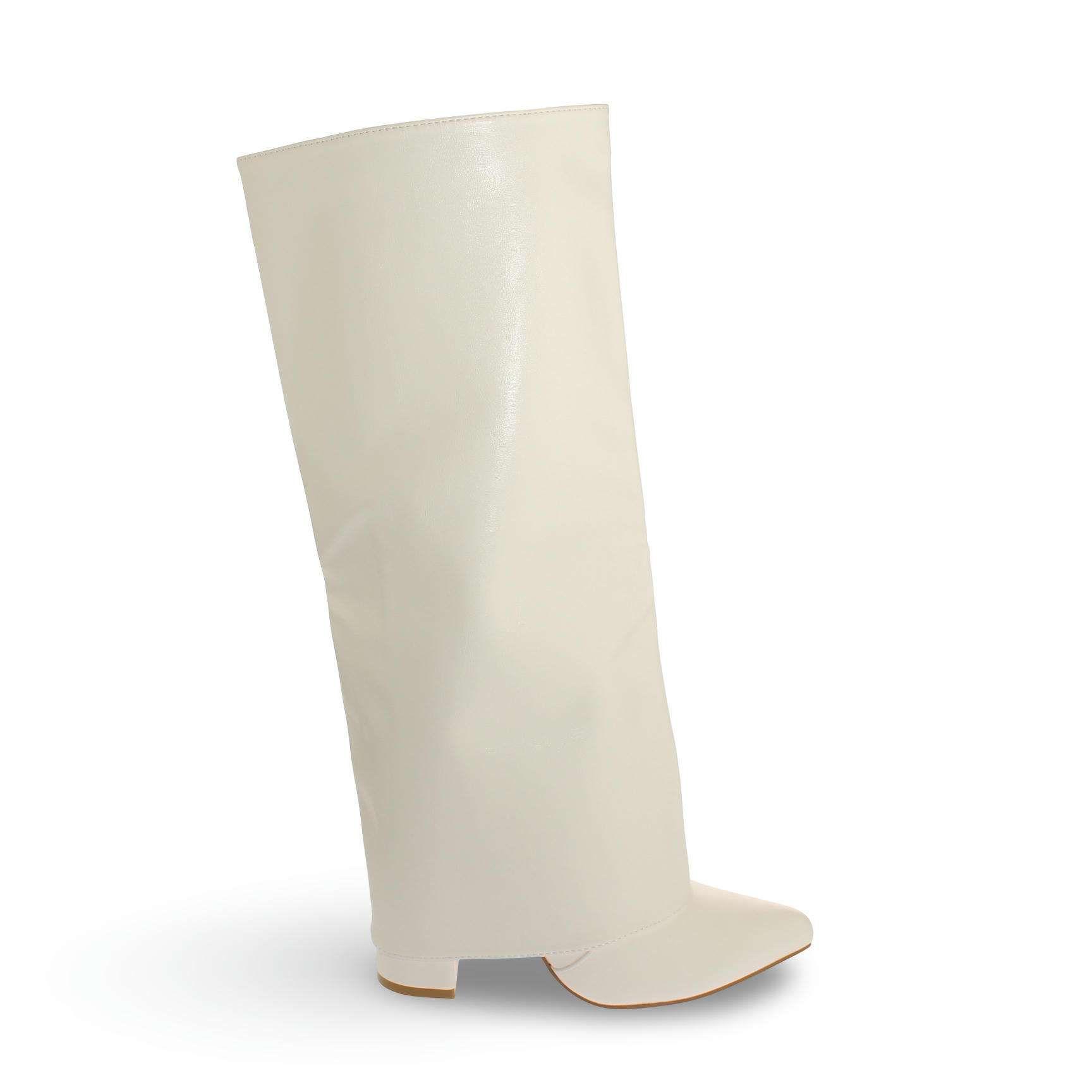 Bota 2 en 1 Blanco Vía Franca Mujer Art: 5Q50BLANCO-2