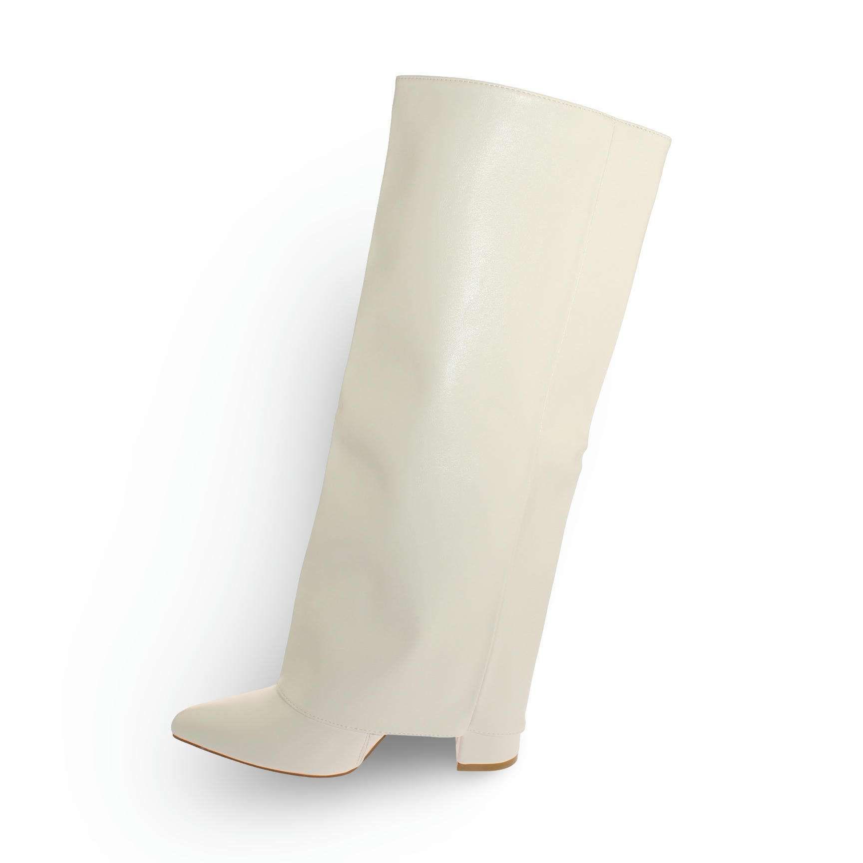 Bota 2 en 1 Blanco Vía Franca Mujer Art: 5Q50BLANCO-5