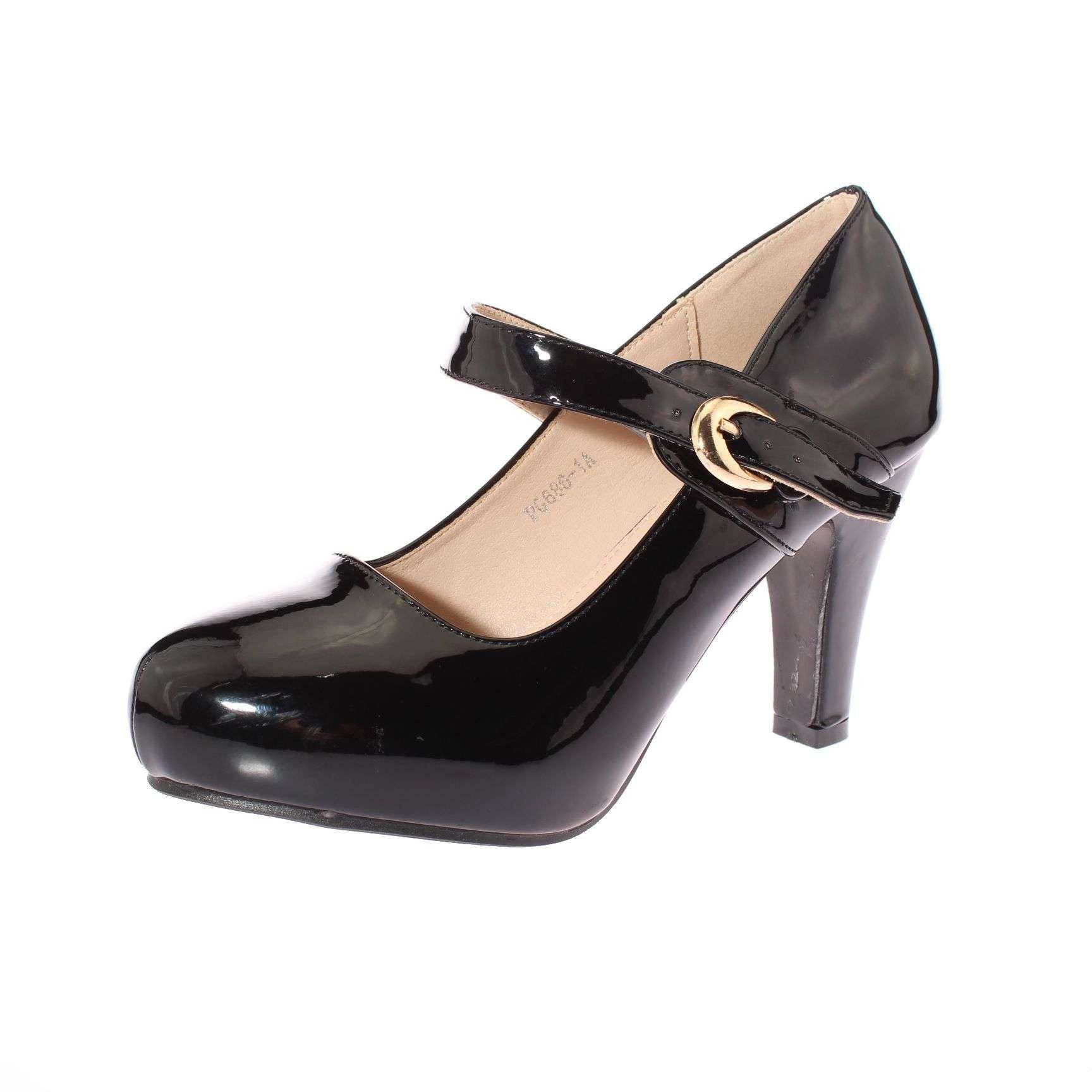 Zapato Negro Vía Franca Mujer Art: 5PG6861ABLACK-0