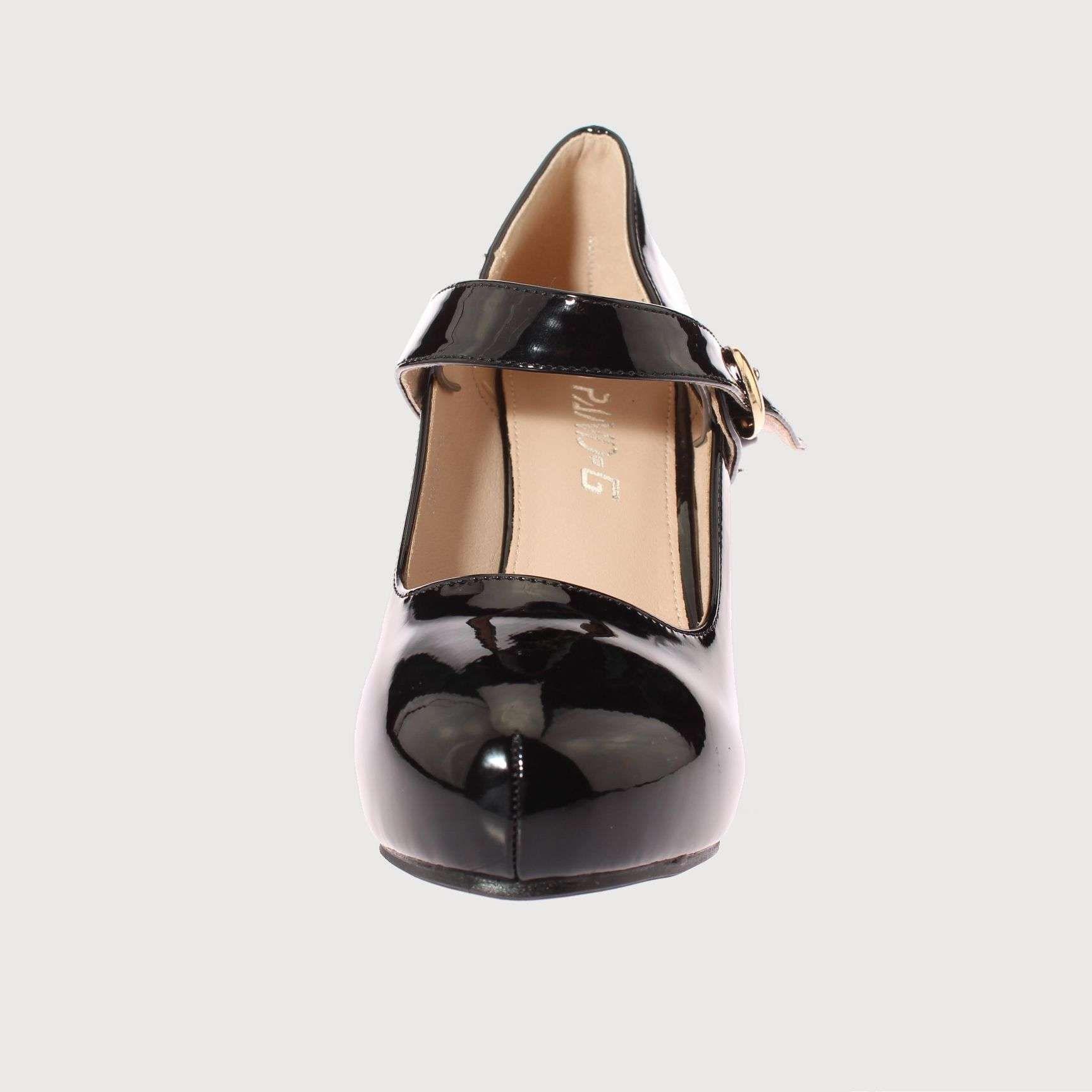 Zapato Negro Vía Franca Mujer Art: 5PG6861ABLACK-2