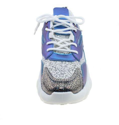 Zapatilla Azul Vía Franca Mujer-6