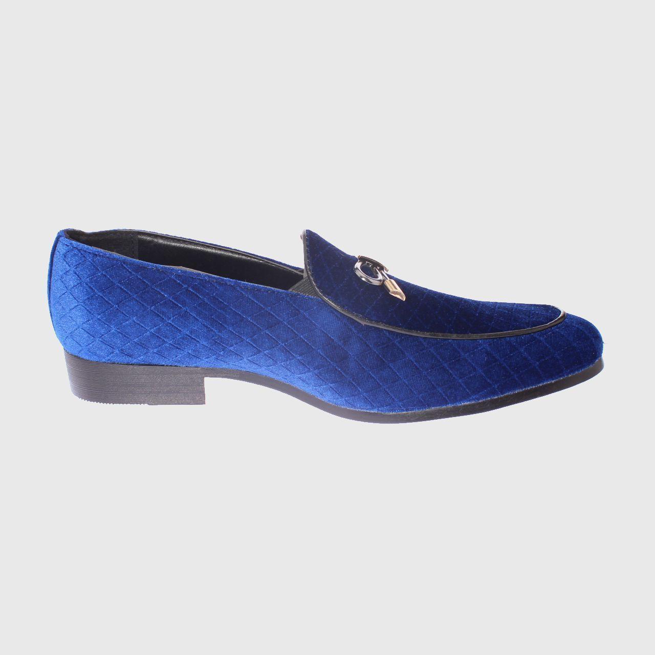 Mocasín Azul Vía Franca Hombre-3