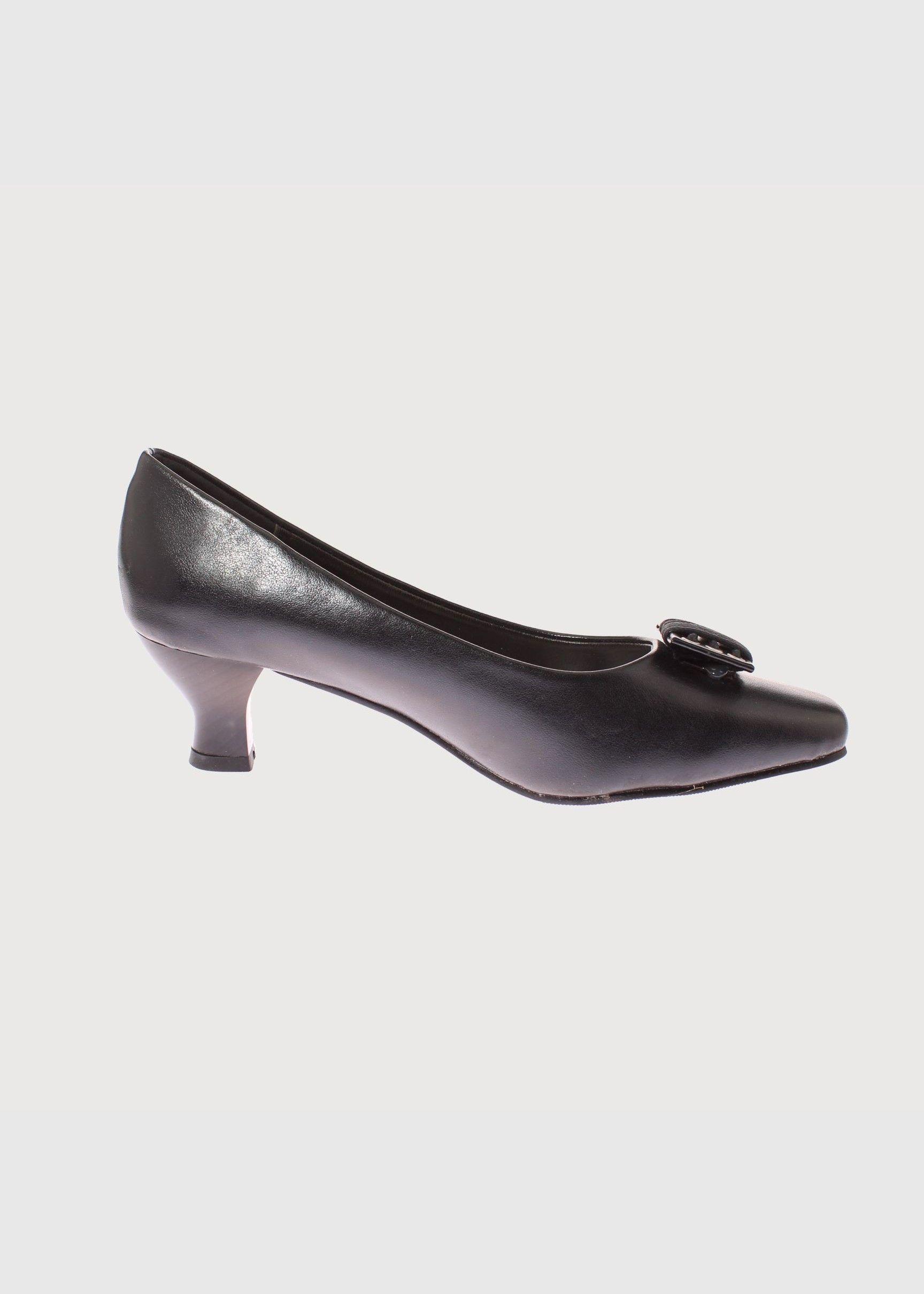 Zapato Negro Vía Franca Mujer Art: 5FI560BLACK-4