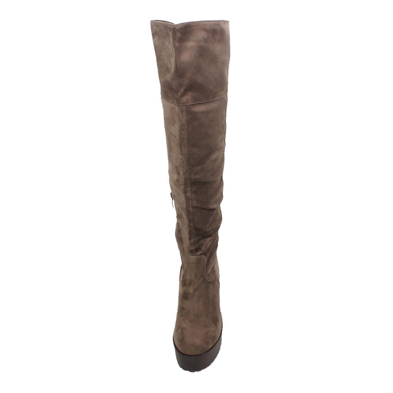 Bota Kaki Vía Franca Mujer-2