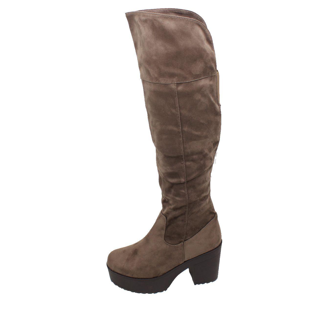 Bota Kaki Vía Franca Mujer-3