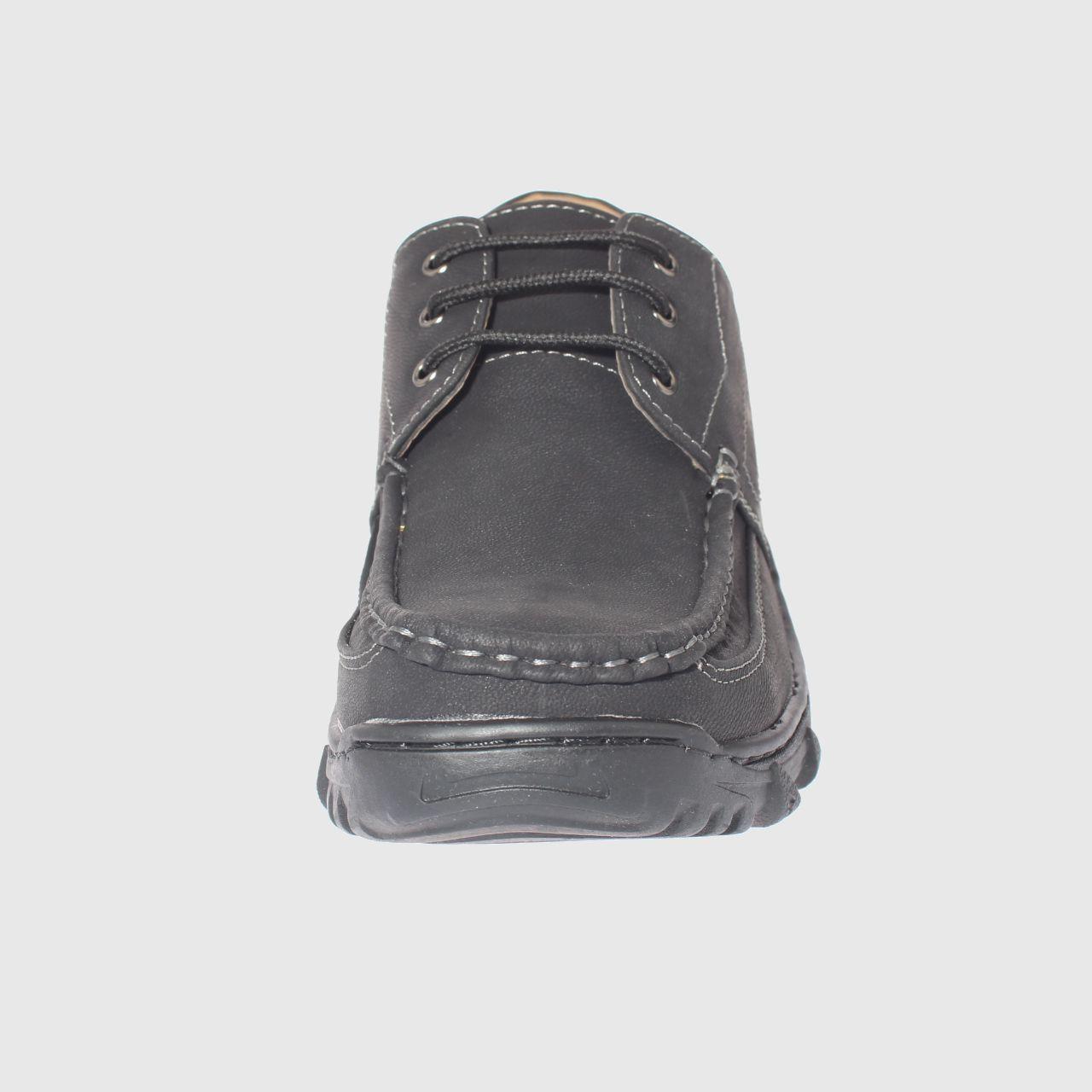 Zapato Negro Vía Franca Hombre-2