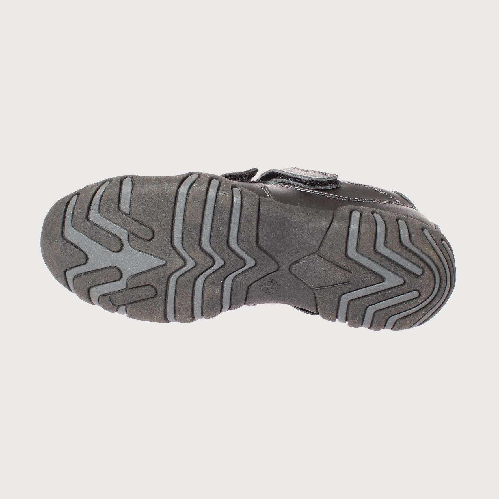 Zapatilla Negro Vía Franca Hombre Art: 8RCL21061BLACK-4