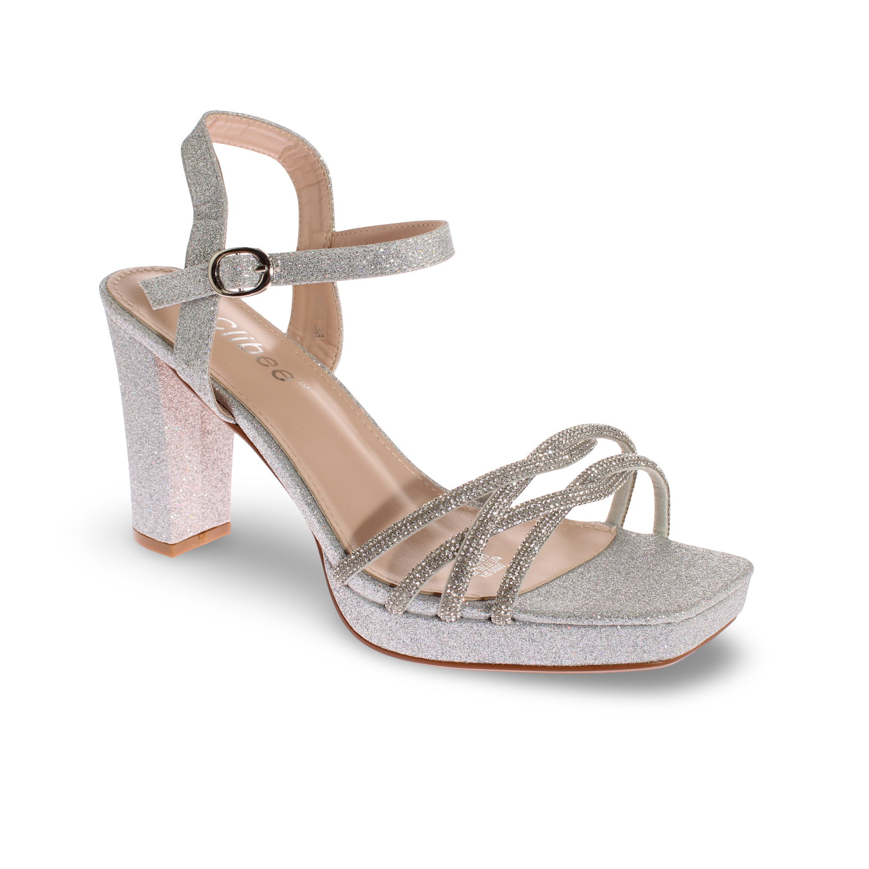 Sandalia Fiesta Plateado Vía Franca Mujer Art: 5KD88SILVERY-0