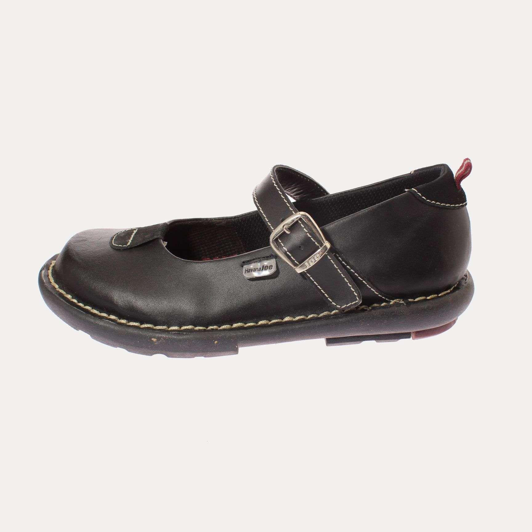 Zapato Negro Vía Franca Niña Art: 3ET65811011BLACK-1