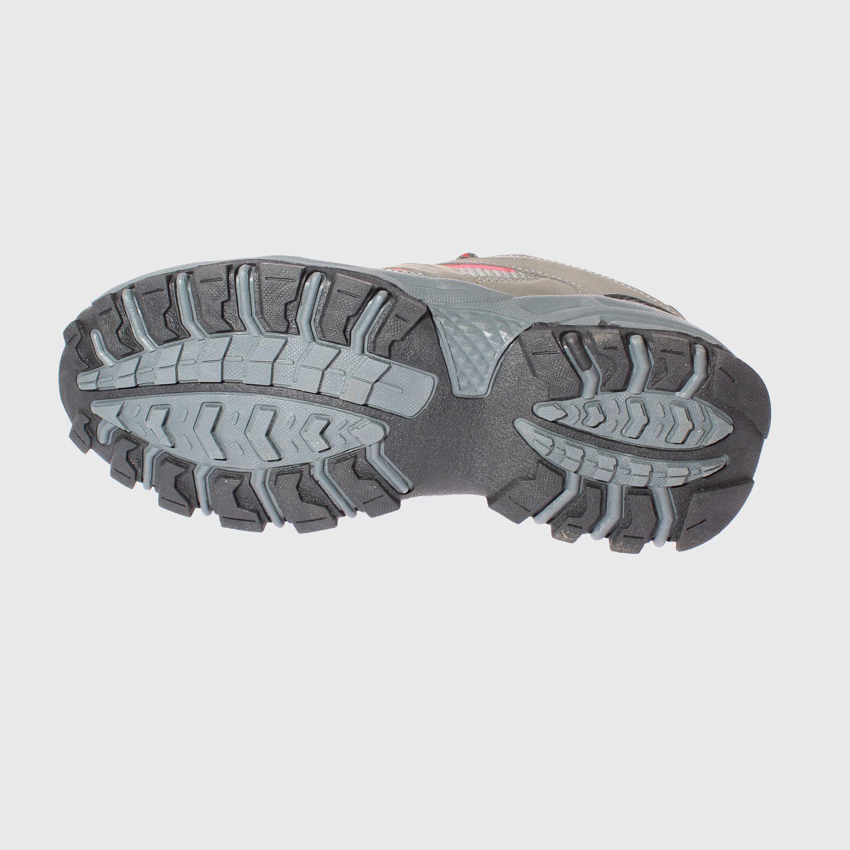Zapatilla Outdoor Gris/Rojo Vía Franca Mujer-3