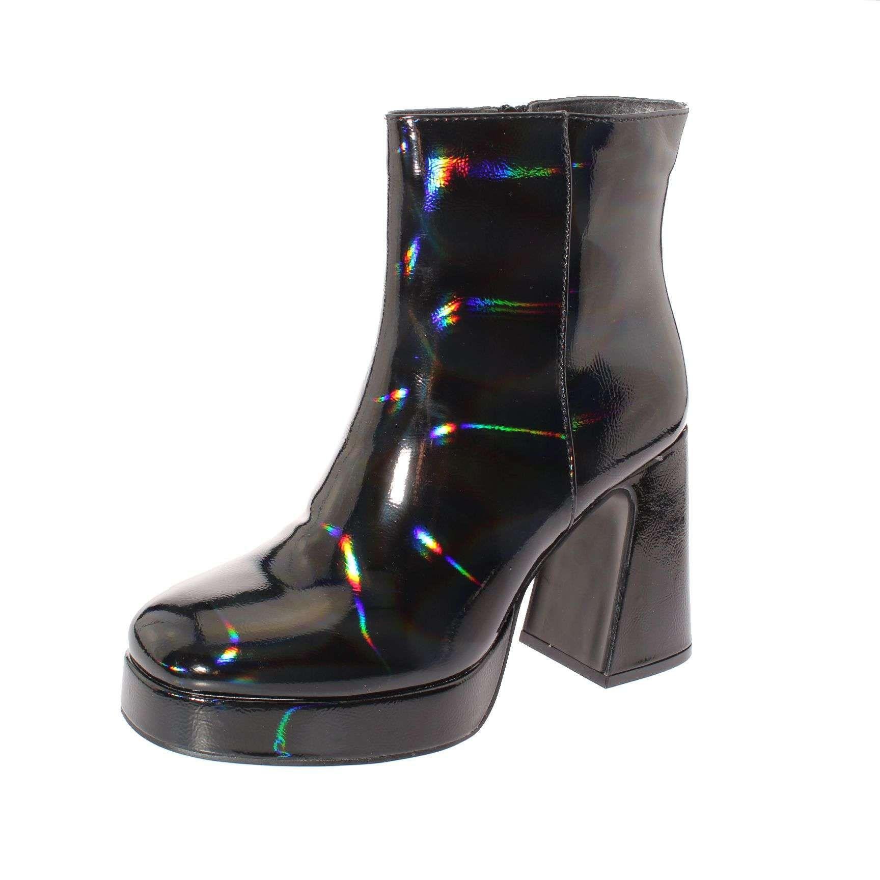 Bota Tacon Negro Vía Franca Mujer Art: 52B308BLACK-0