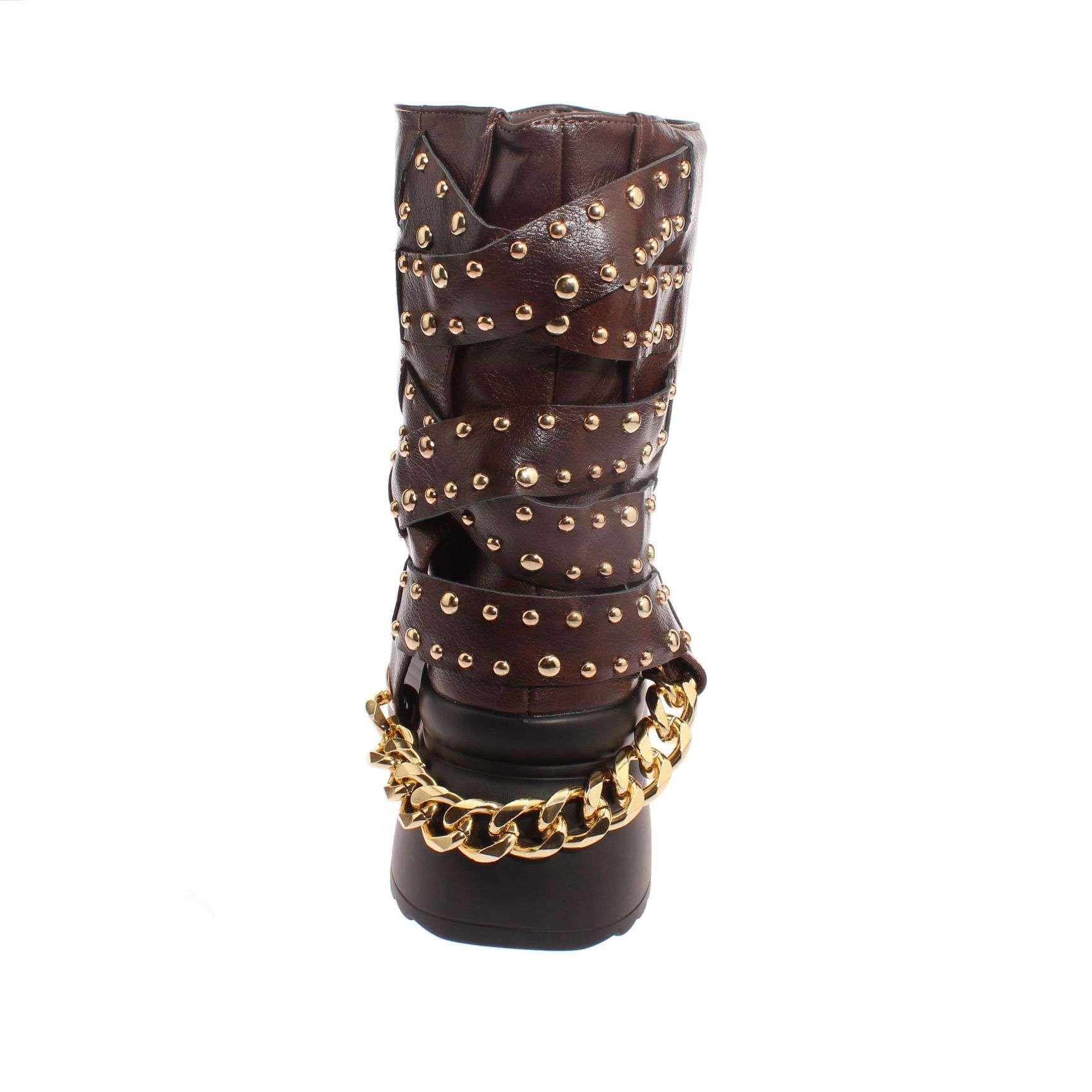 Botas Café Vía Franca Mujer Art: 5PG23182BROWN-4