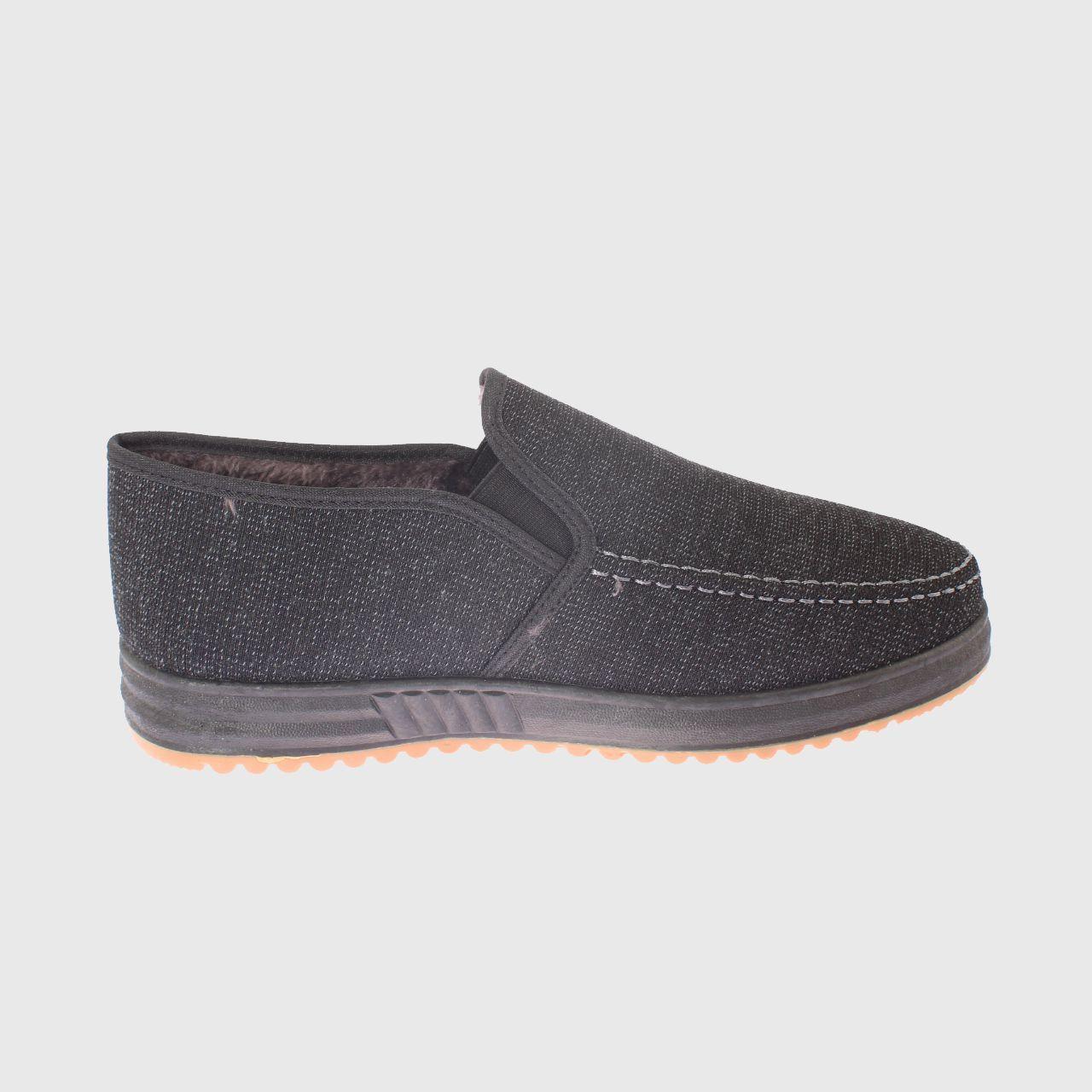 Zapato confort Negro Vía Franca Hombre-3