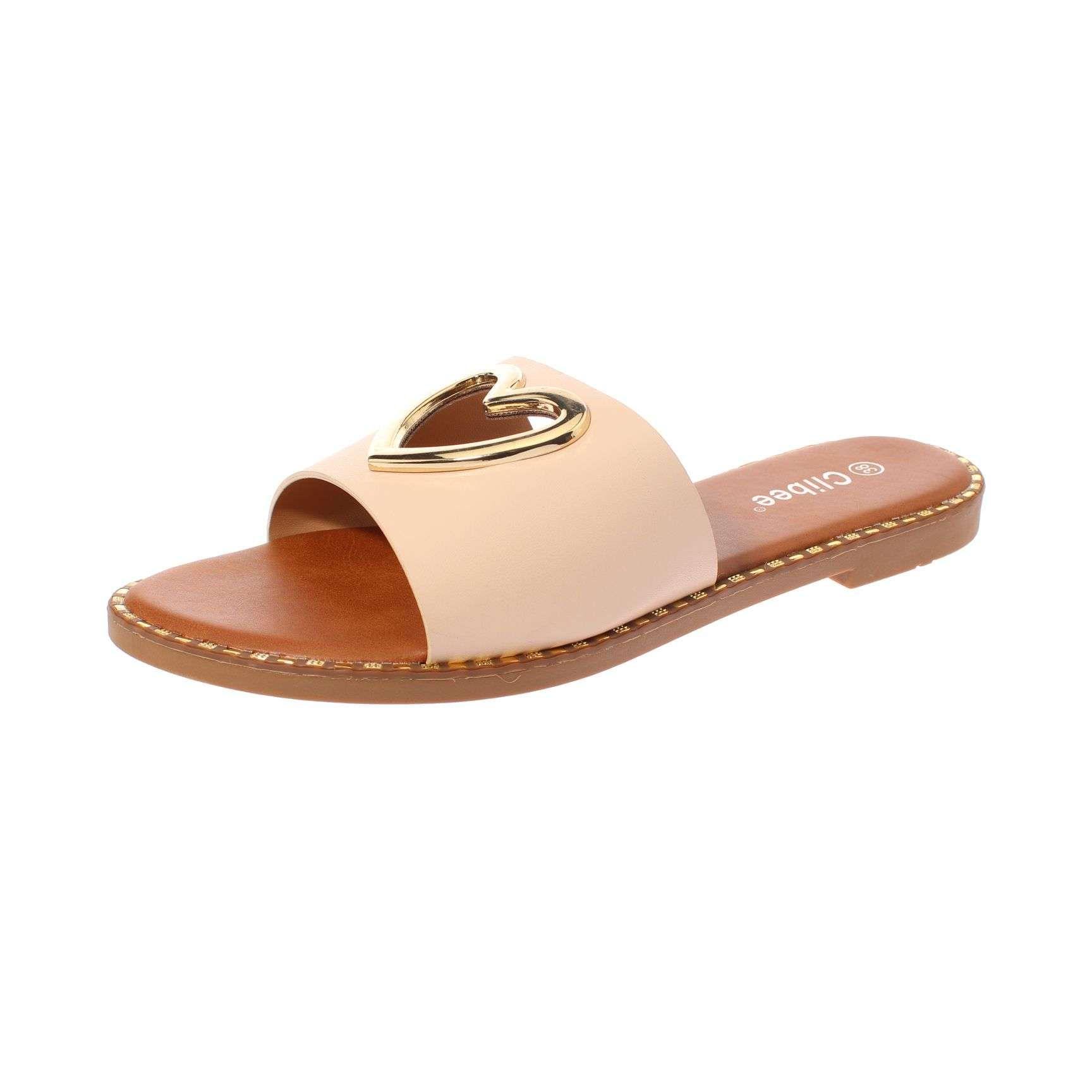 Sandalia Beige Vía Franca Mujer Art: 5KD70BEIGE-0