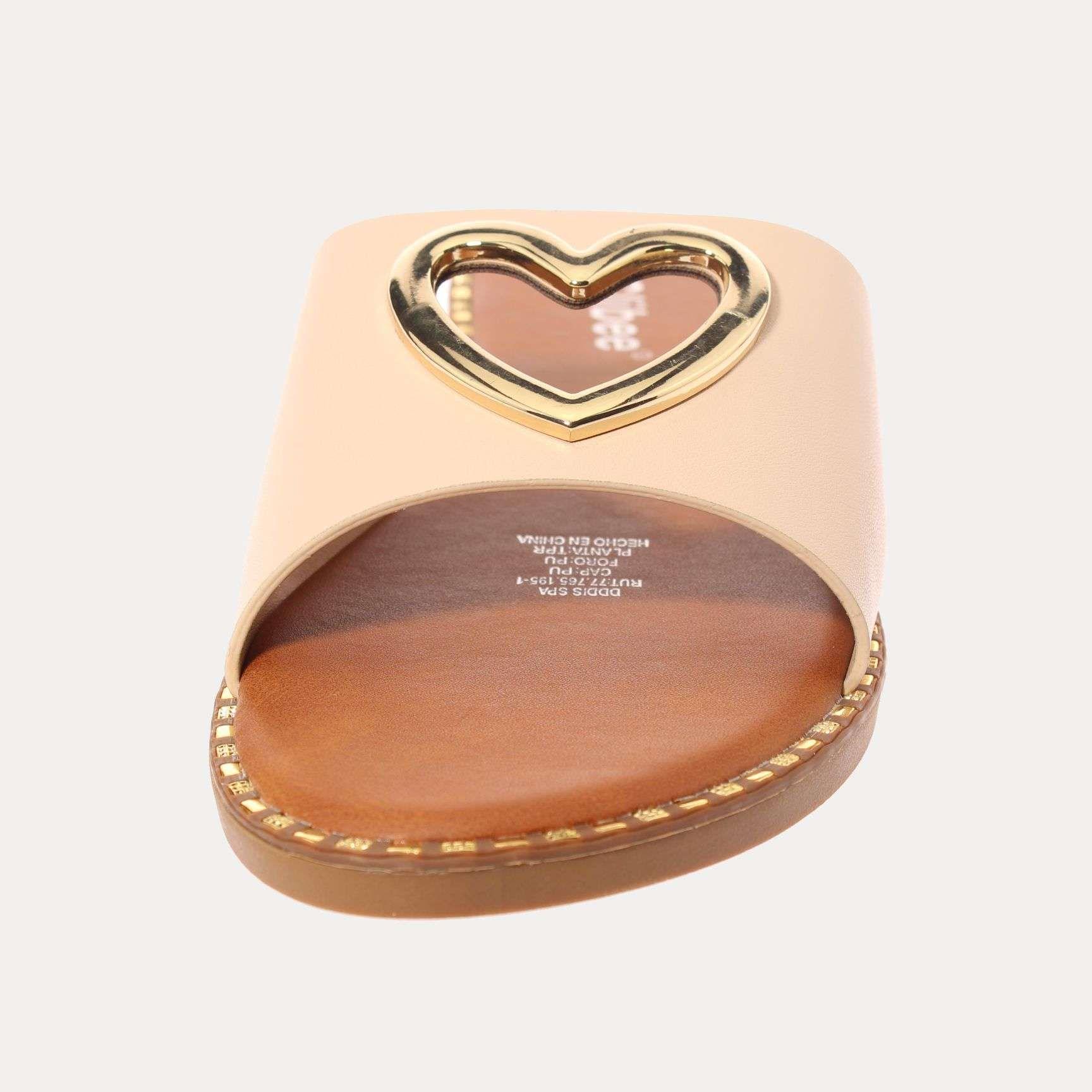 Sandalia Beige Vía Franca Mujer Art: 5KD70BEIGE-2