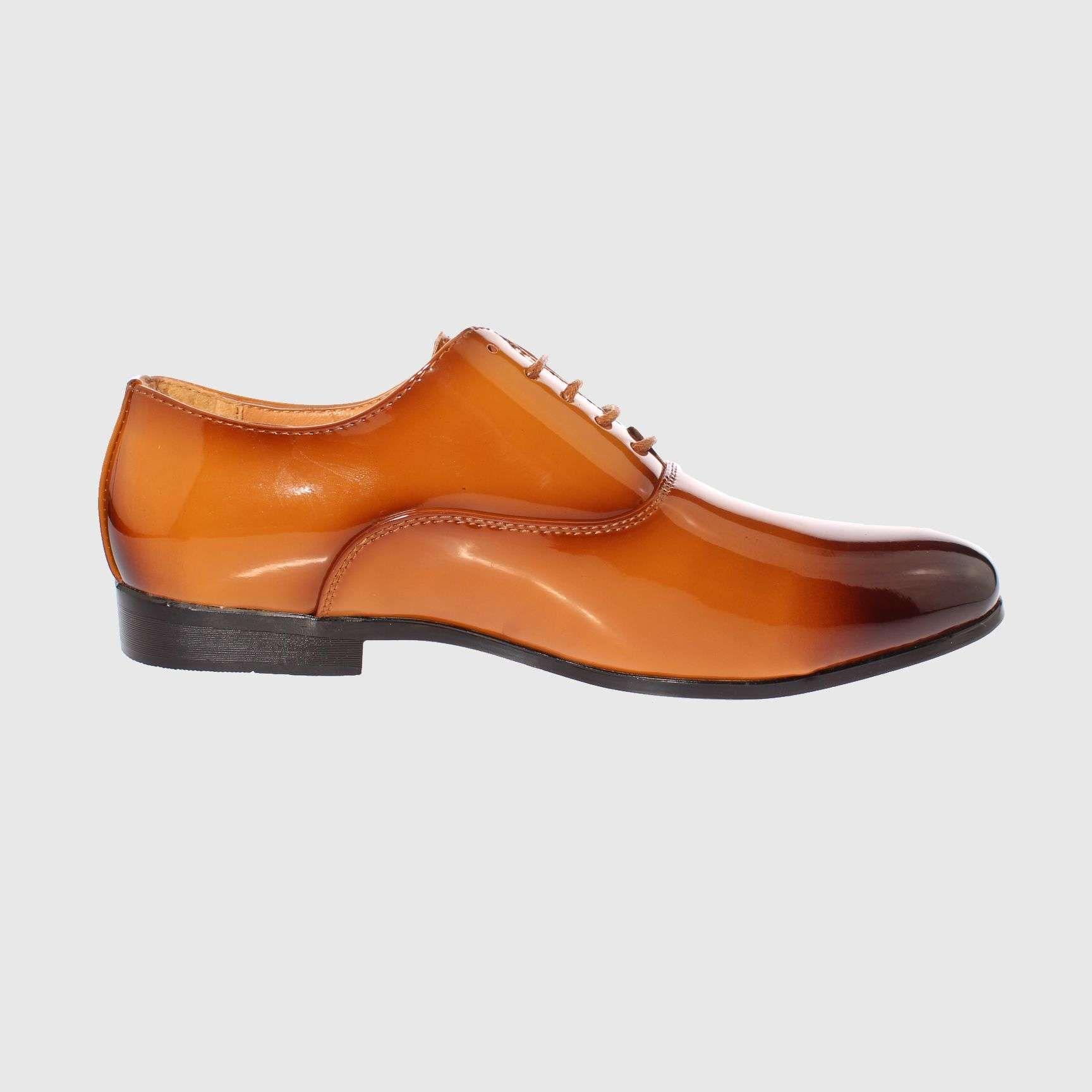 Zapato Tostado Vía Franca Hombre-3