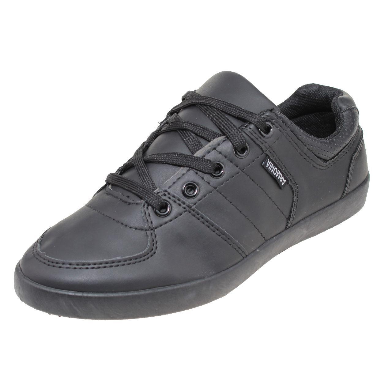Zapatilla Escolar Para Niño Color Negro-0