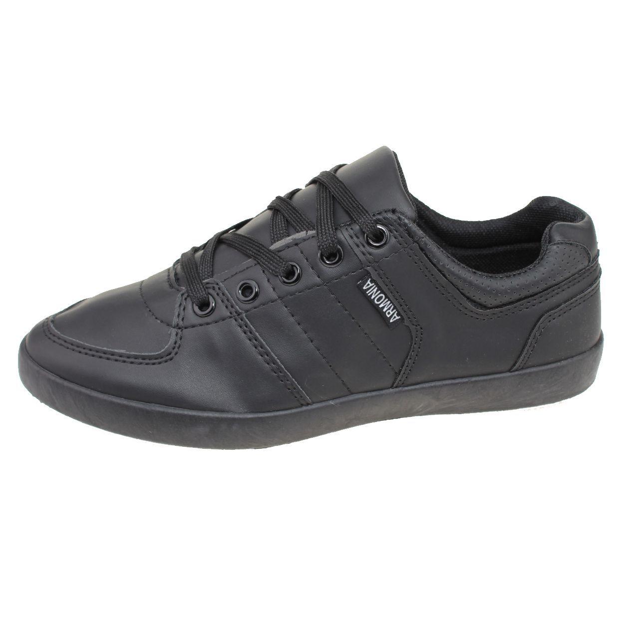 Zapatilla Escolar Para Niño Color Negro-1