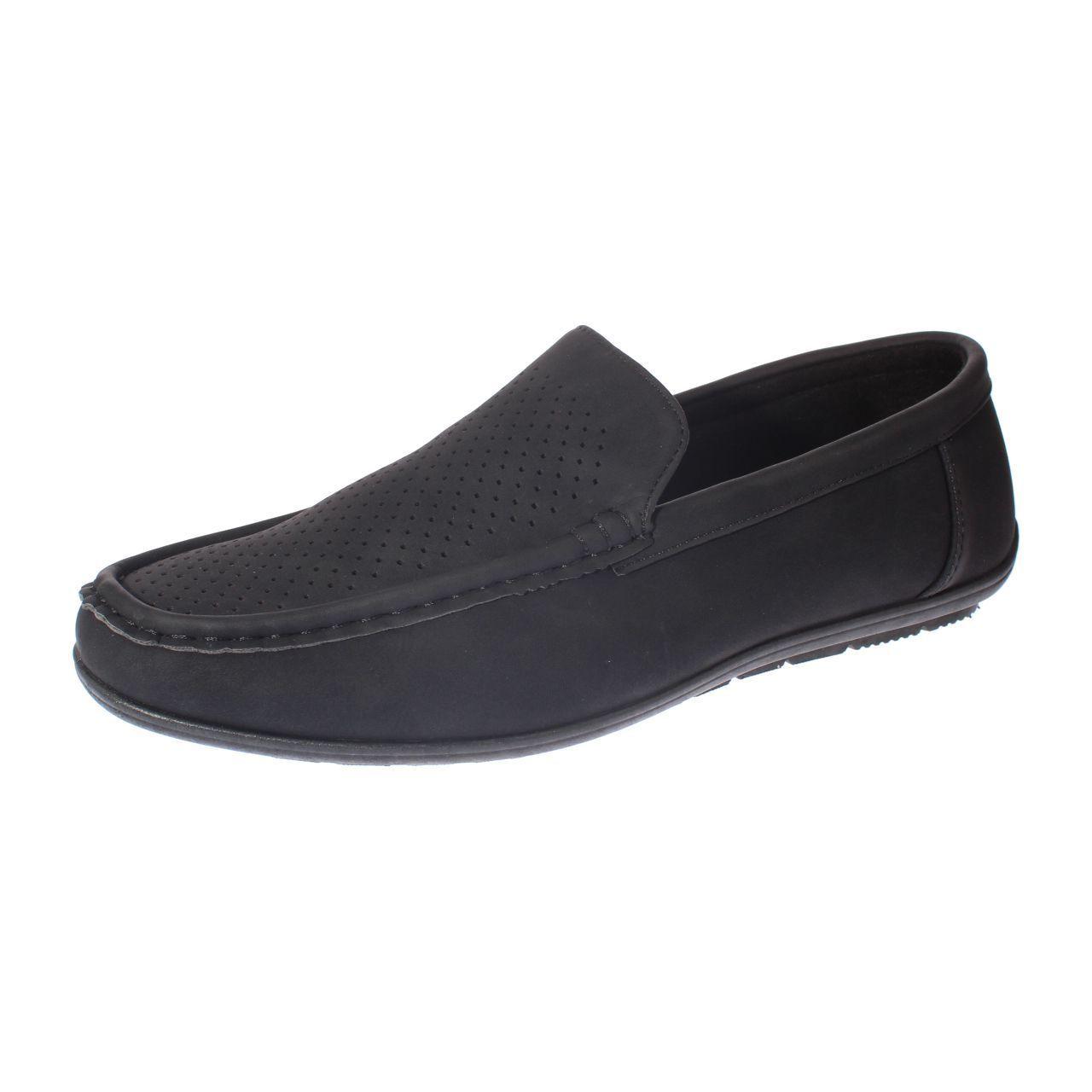 Mocasín Negro Vía Franca Hombre-0