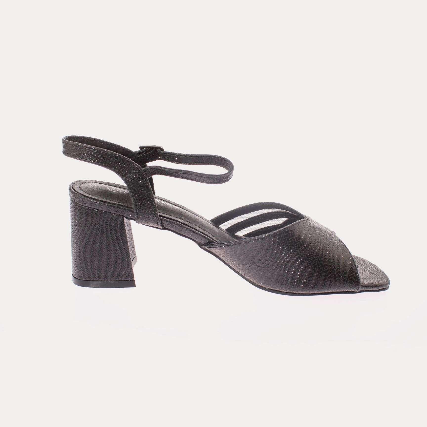 Sandalia Negro Vía Franca Mujer Art: 5YY16PNEGRO-3