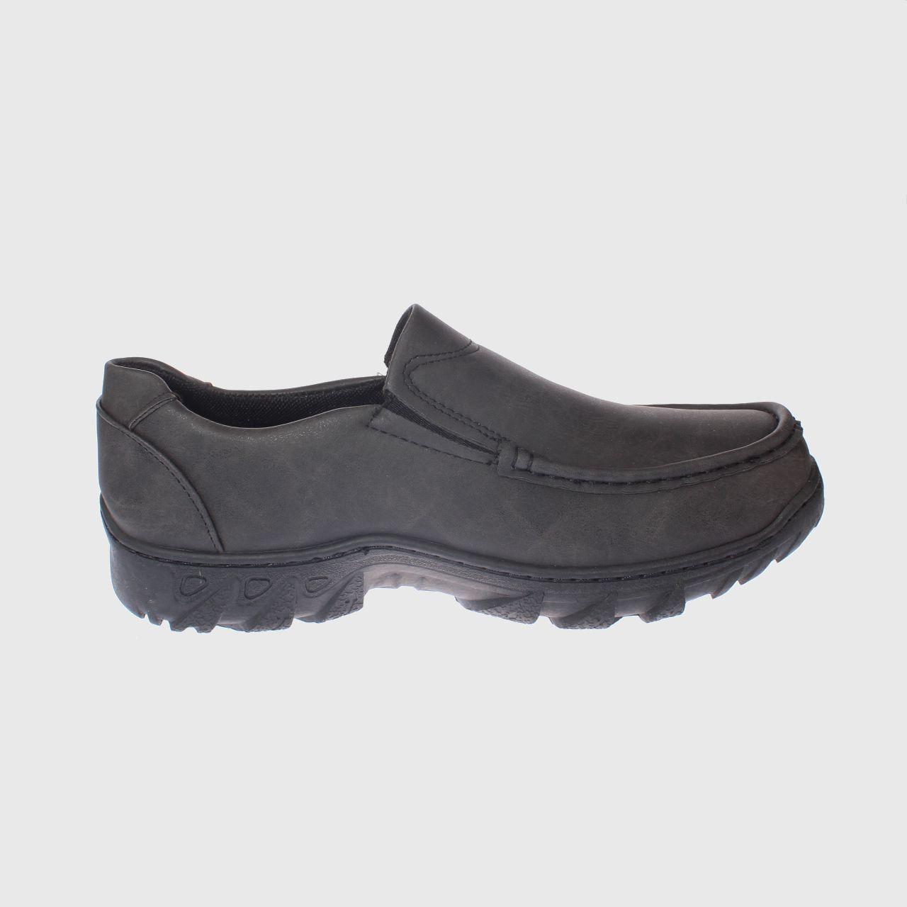 Mocasín Casual Negro Vía franca Hombre-3