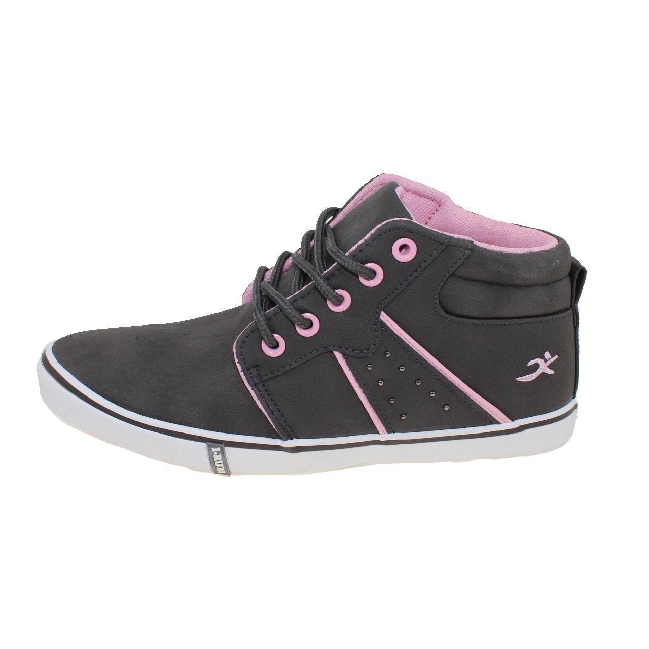 Zapatilla Gris Vía Franca Mujer Art: 5gf17a63gre-1
