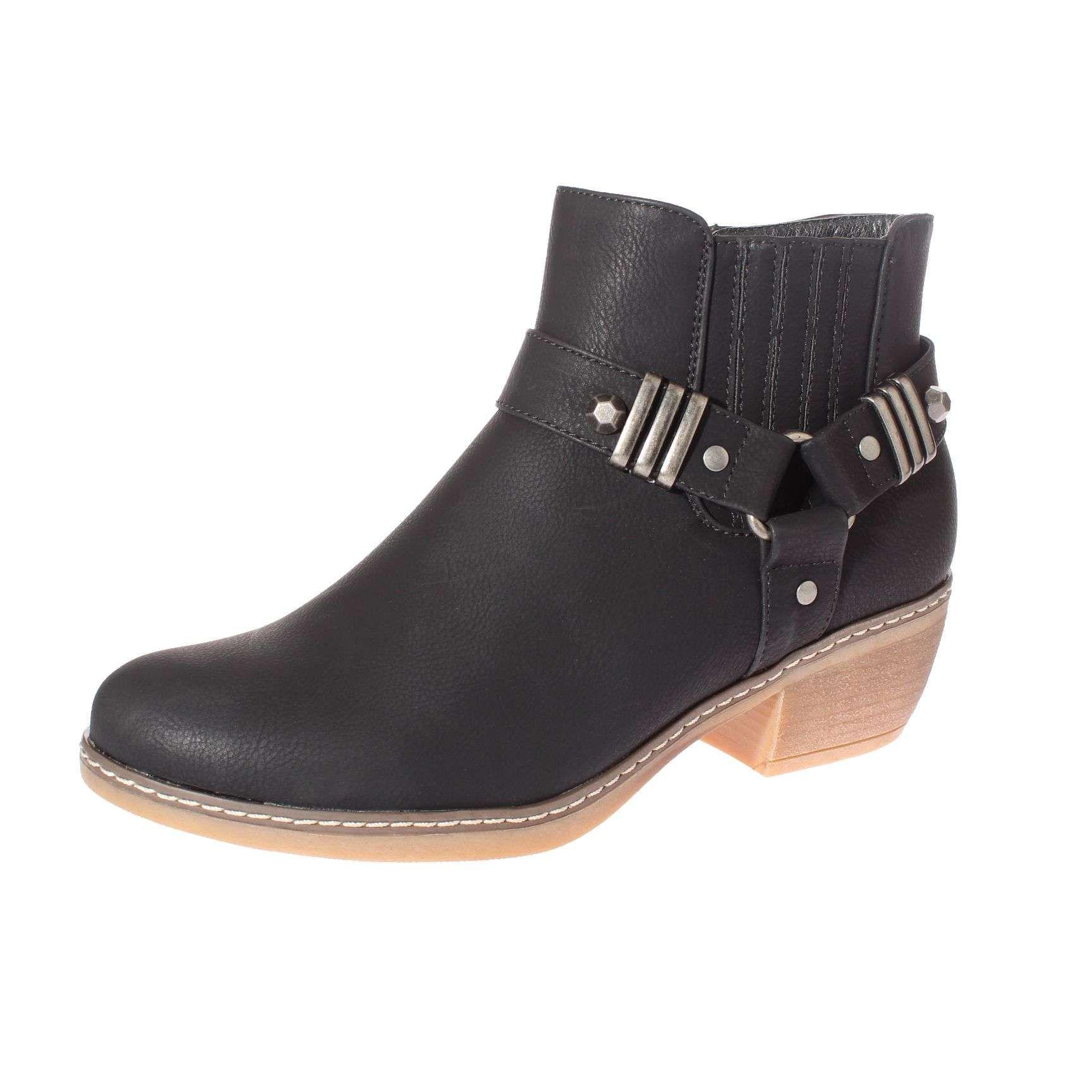 Botín Negro Vía Franca Mujer Art: 518283NEGRO-0