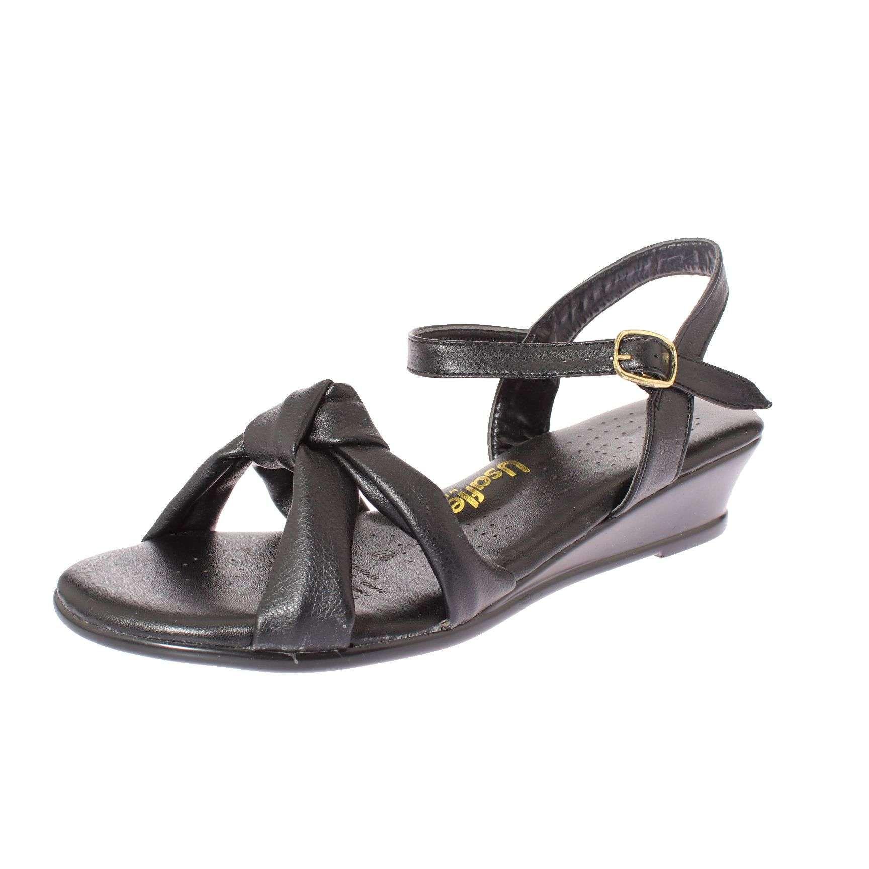 Sandalia Negro Vía Franca Mujer Art: 5ZL102007BLACK-0