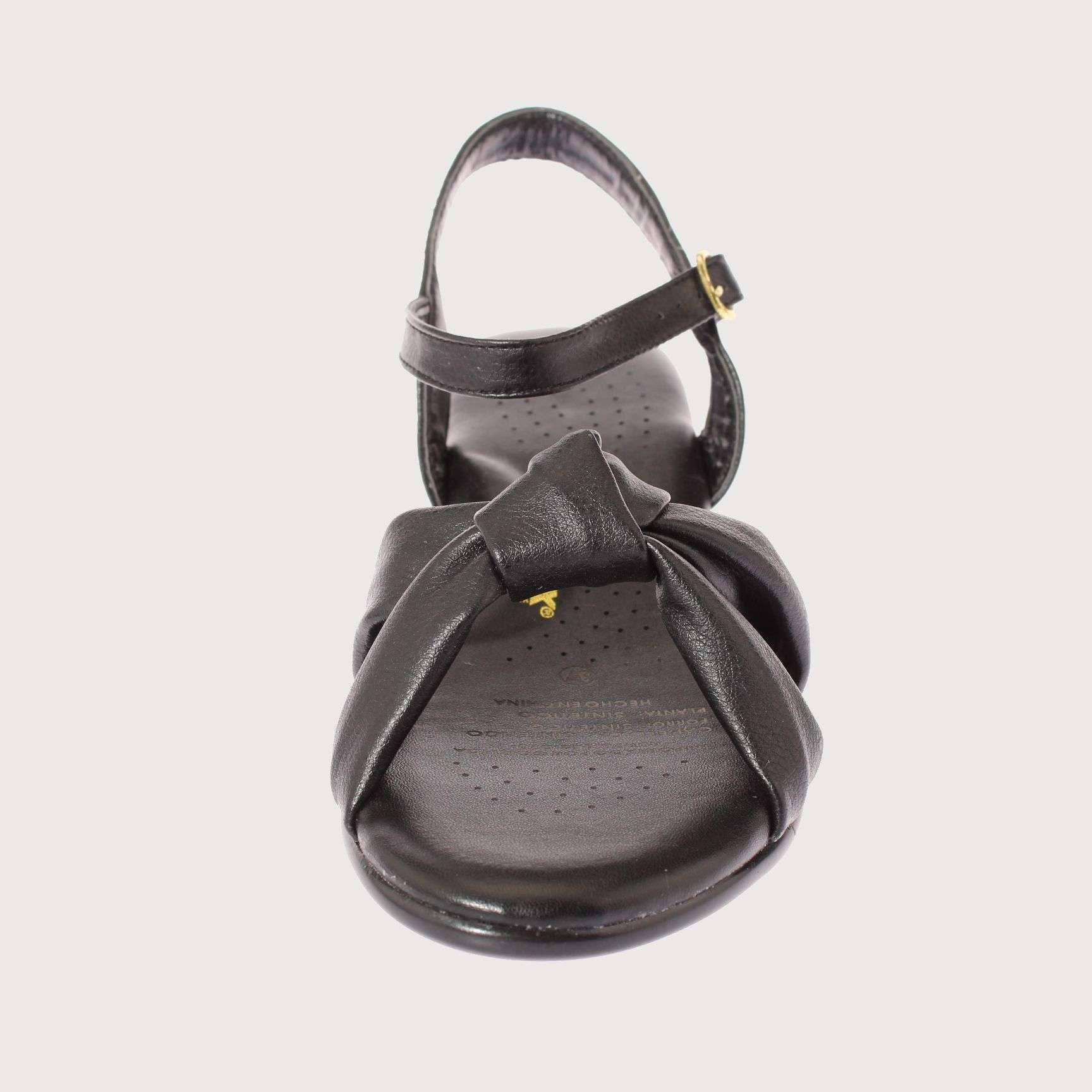 Sandalia Negro Vía Franca Mujer Art: 5ZL102007BLACK-2