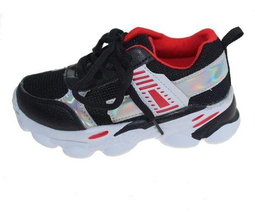 Zapatilla Negro Vía Franca Niño-6