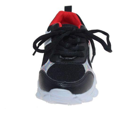 Zapatilla Negro Vía Franca Niño-7