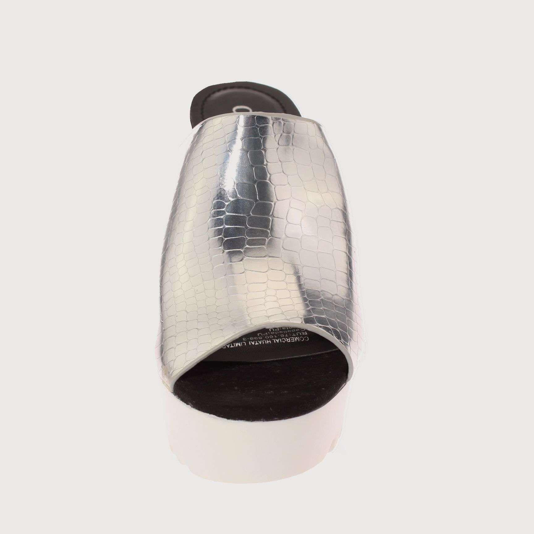 Sandalia Plateado Vía Franca Mujer Art: 5YJ037SILVER-2