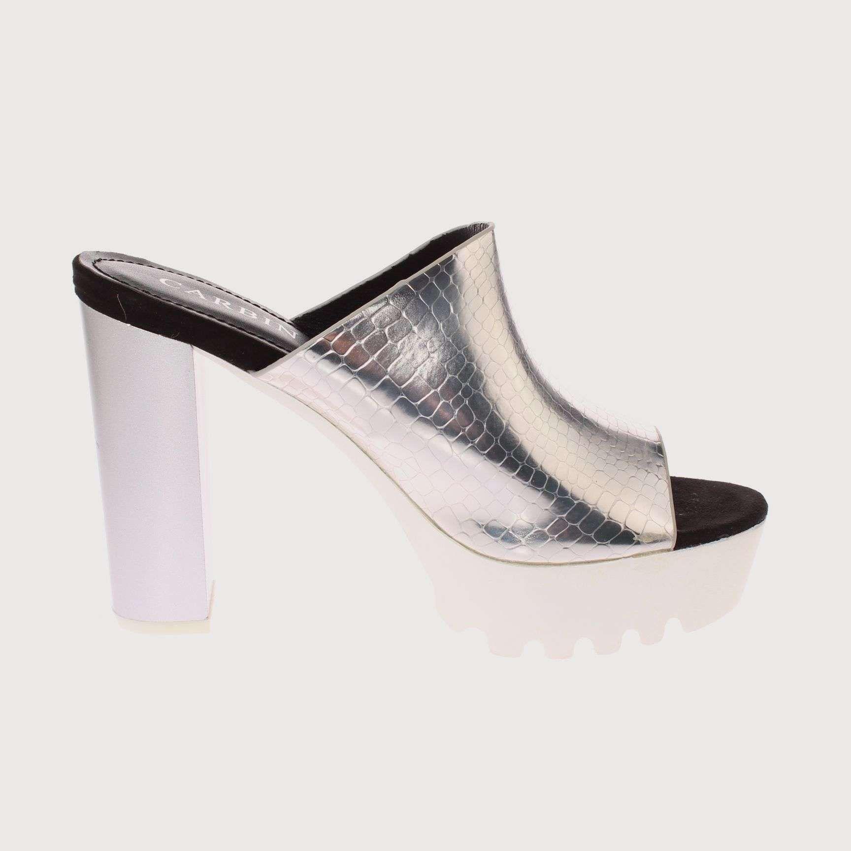 Sandalia Plateado Vía Franca Mujer Art: 5YJ037SILVER-3