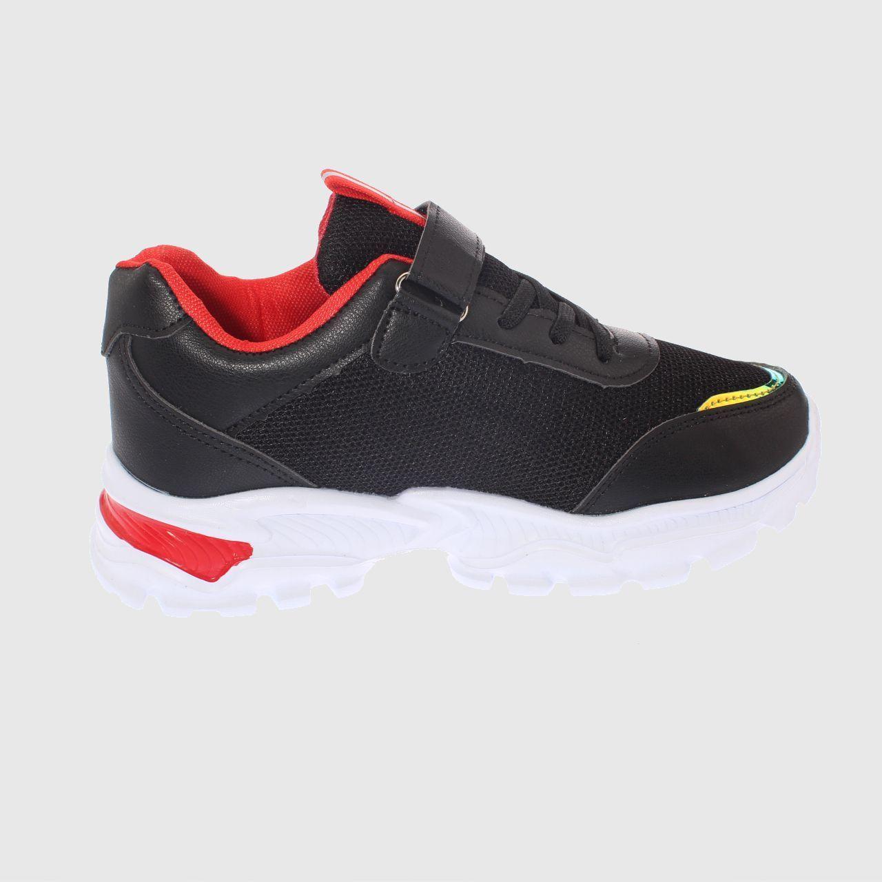 Zapatilla Negro Vía Franca Niño-3
